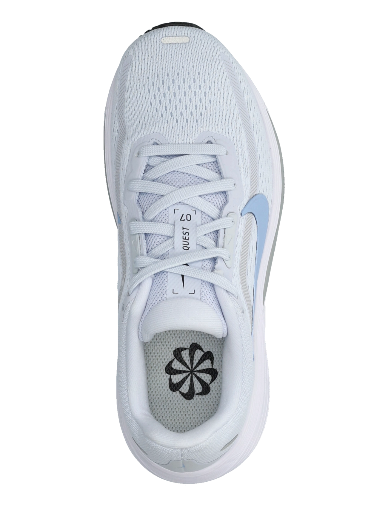 Nike - W NIKE QUEST 7 - løbesko - football grey/aluminum-white-g - 3