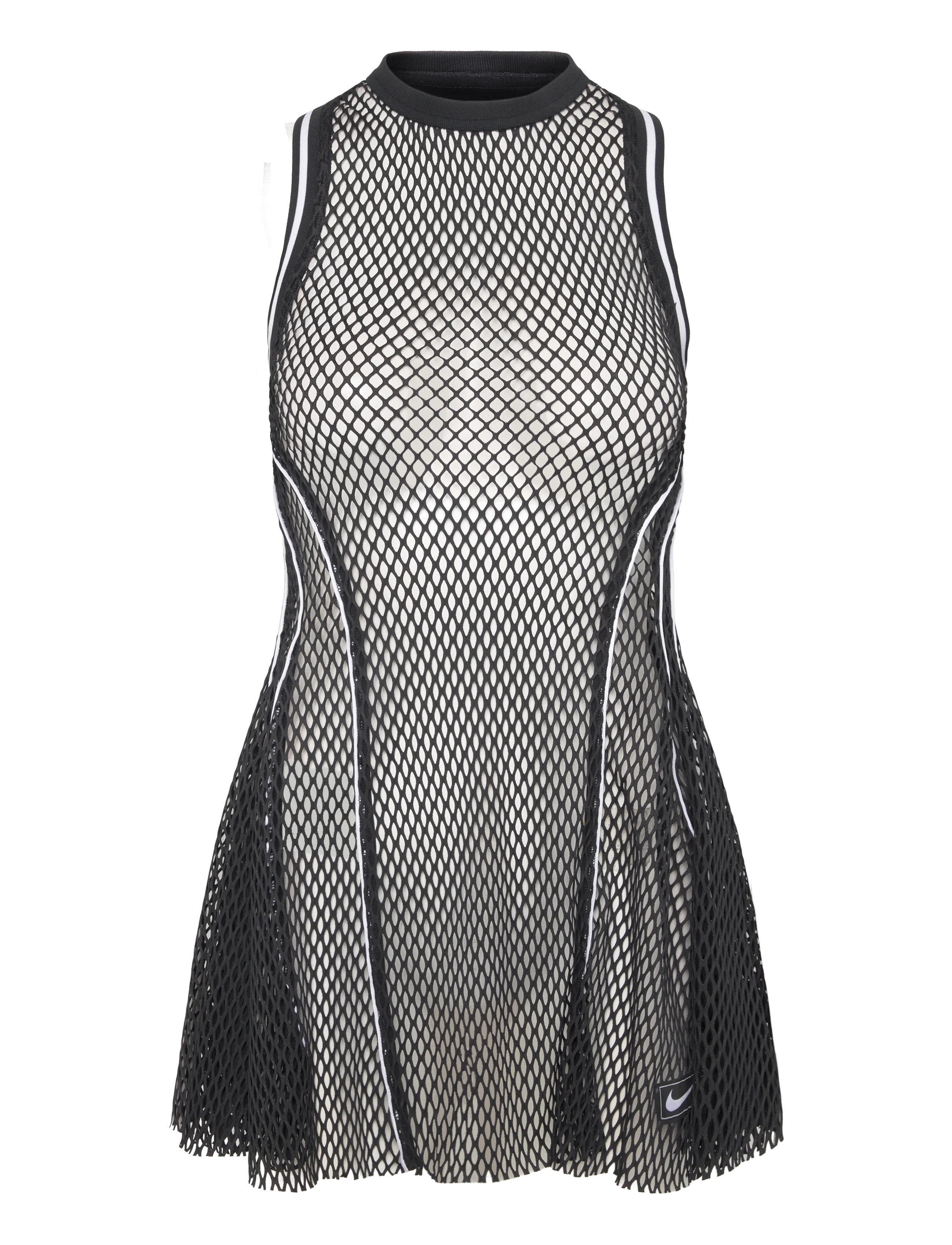 Nike W NKCT SLAM DRESS USO 2 - Riided - BLACK/BRILLIANT ORNGE/WHITE / black