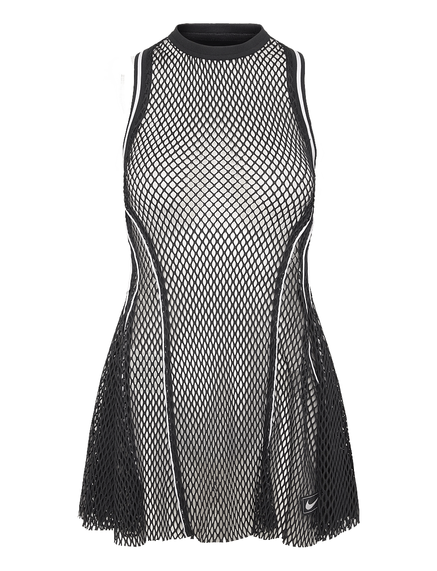 Nike - W NKCT SLAM DRESS USO 2 - kleidid ja seelikud - black/brilliant ornge/white - 0