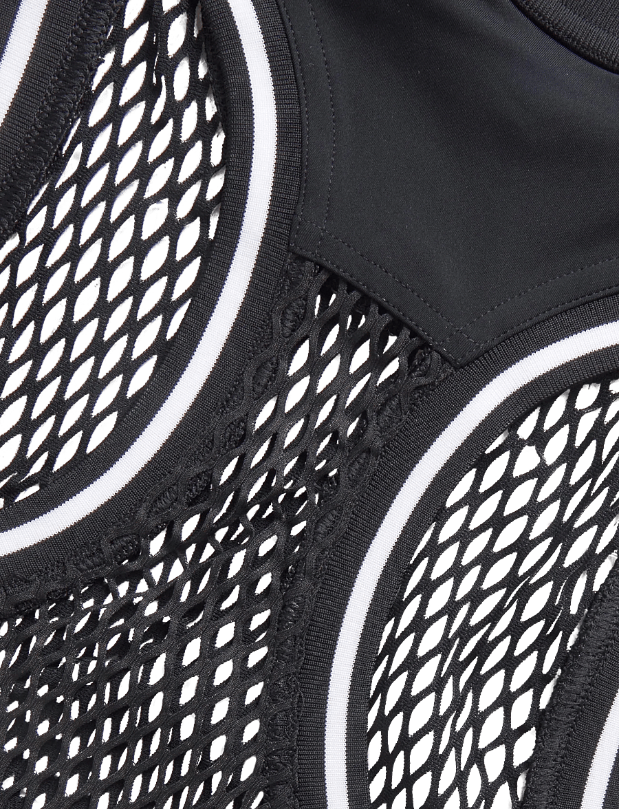Nike - W NKCT SLAM DRESS USO 2 - kleidid ja seelikud - black/brilliant ornge/white - 3