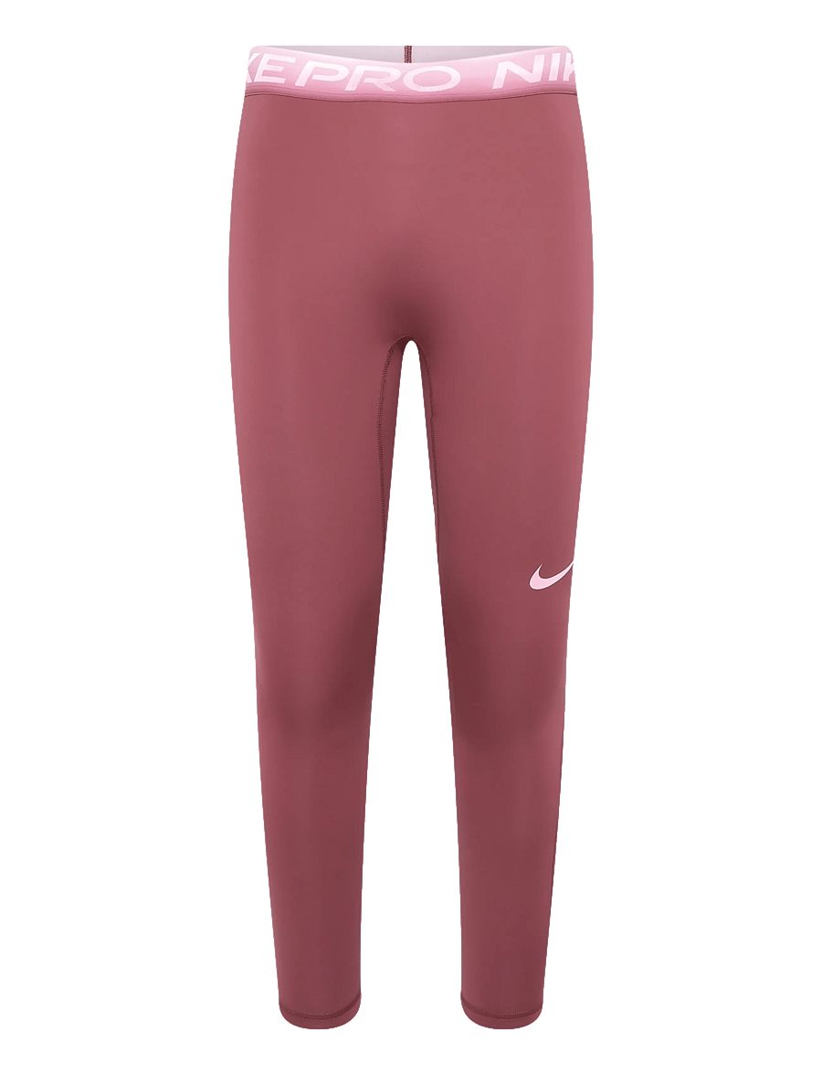 Nike - W NP DF MR 7/8 TIGHT TT GRDNT - trainingstights - pink smoke/pink rise - 0