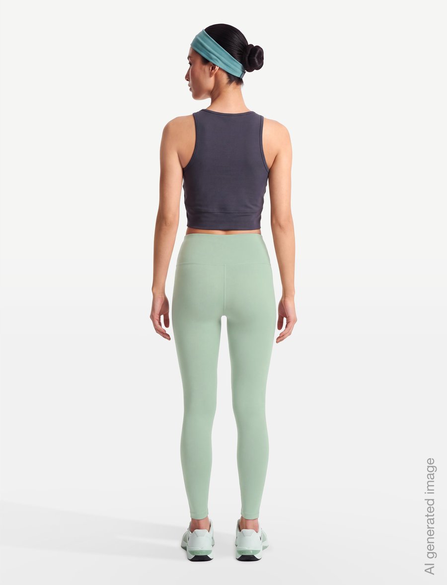 Nike - Nike Dri-Fit One 7/8 Tight - training tights - steam/white - 4