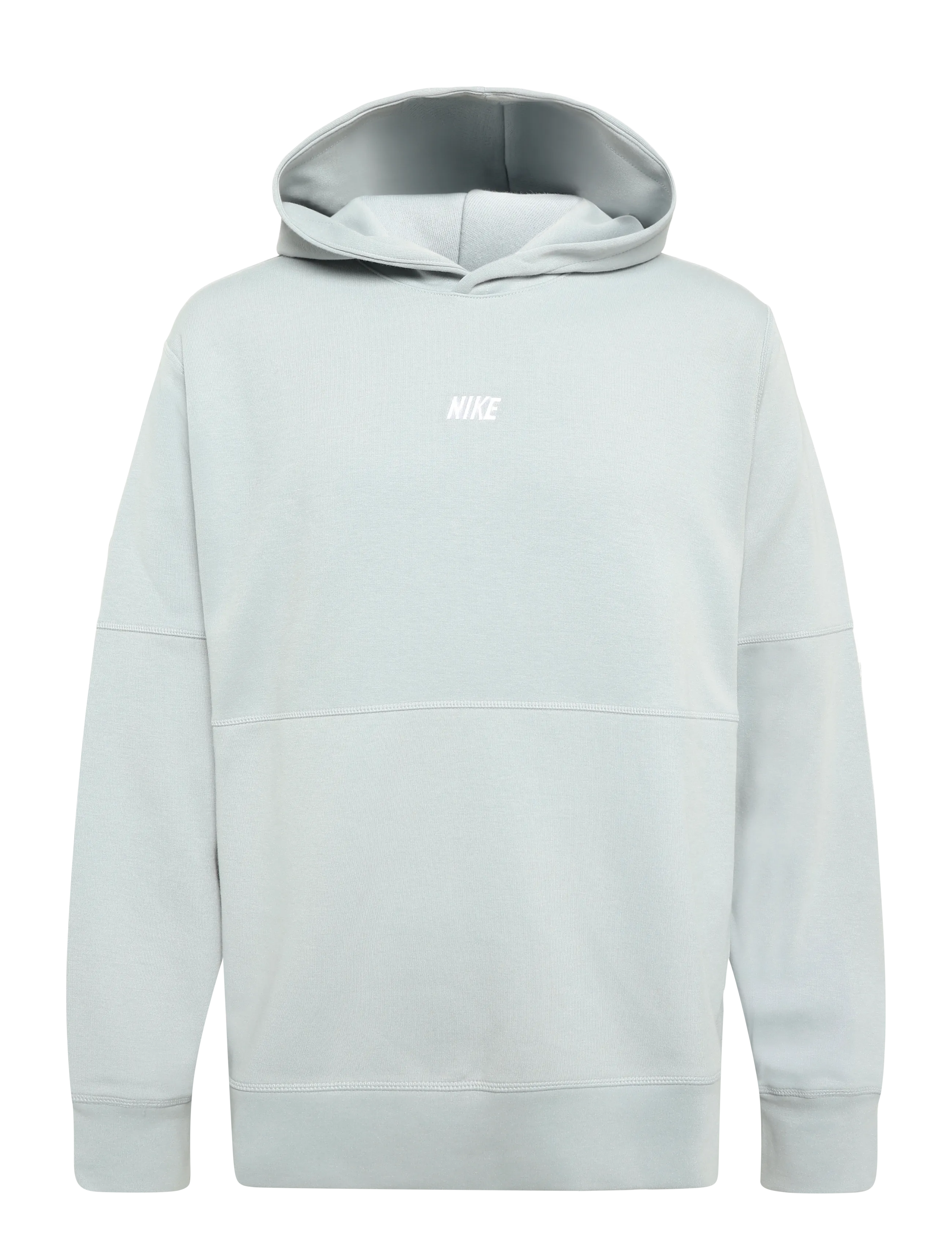 Nike M NK CLUB VARSITY HOODIE - Vaata kõiki - LT SMOKE GREY/LT SMOKE GREY/WH / grey
