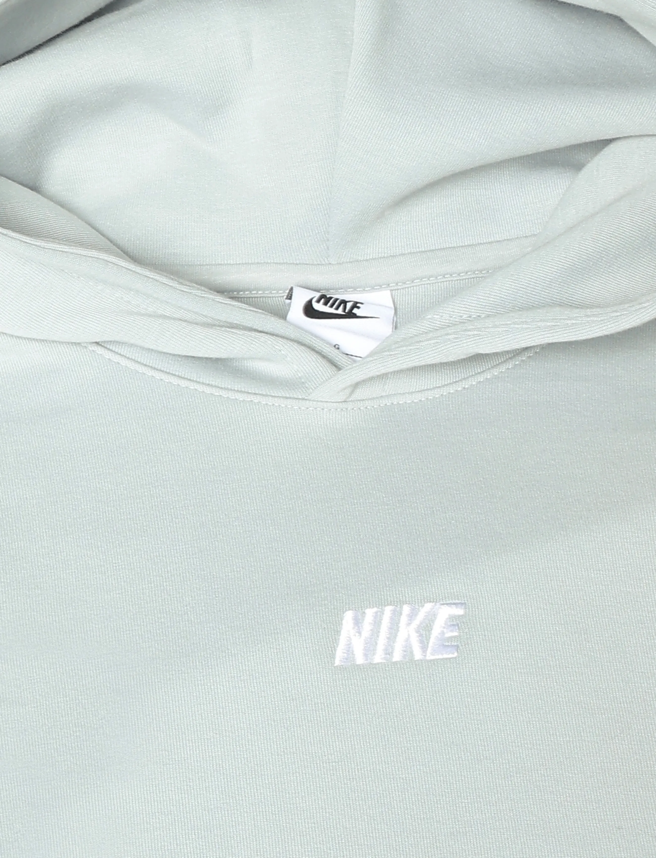 Nike - M NK CLUB VARSITY HOODIE - lt smoke grey/lt smoke grey/wh - 2