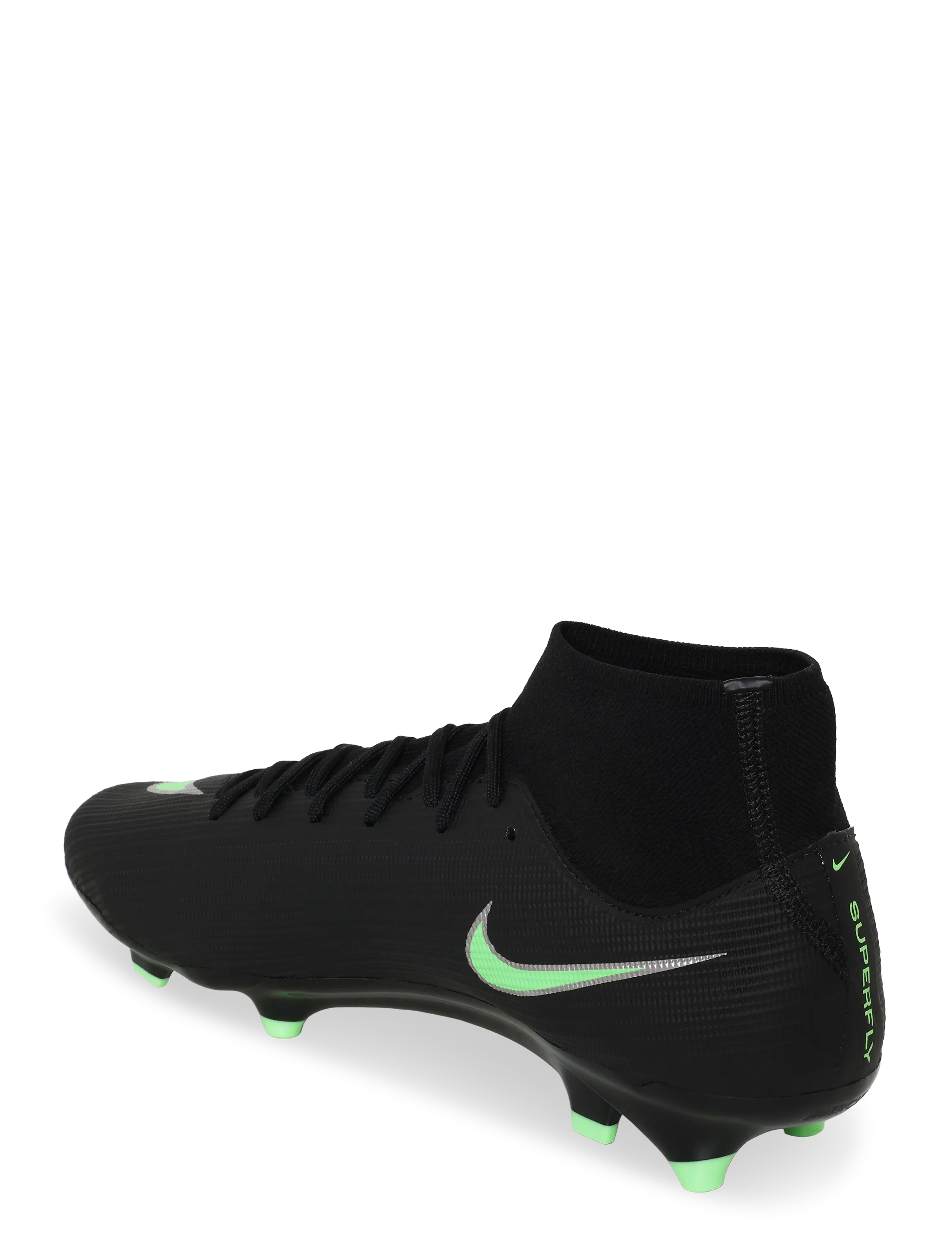 Nike - SUPERFLY 11 ACADEMY FG/MG - football boots - black/illusion green-black - 2
