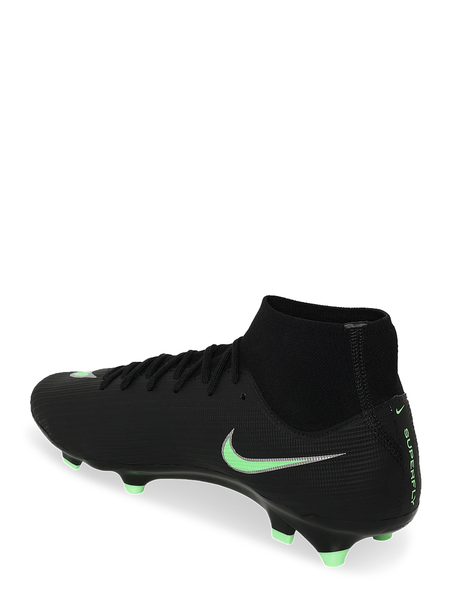 Nike - SUPERFLY 11 ACADEMY FG/MG - football boots - black/illusion green-black - 2