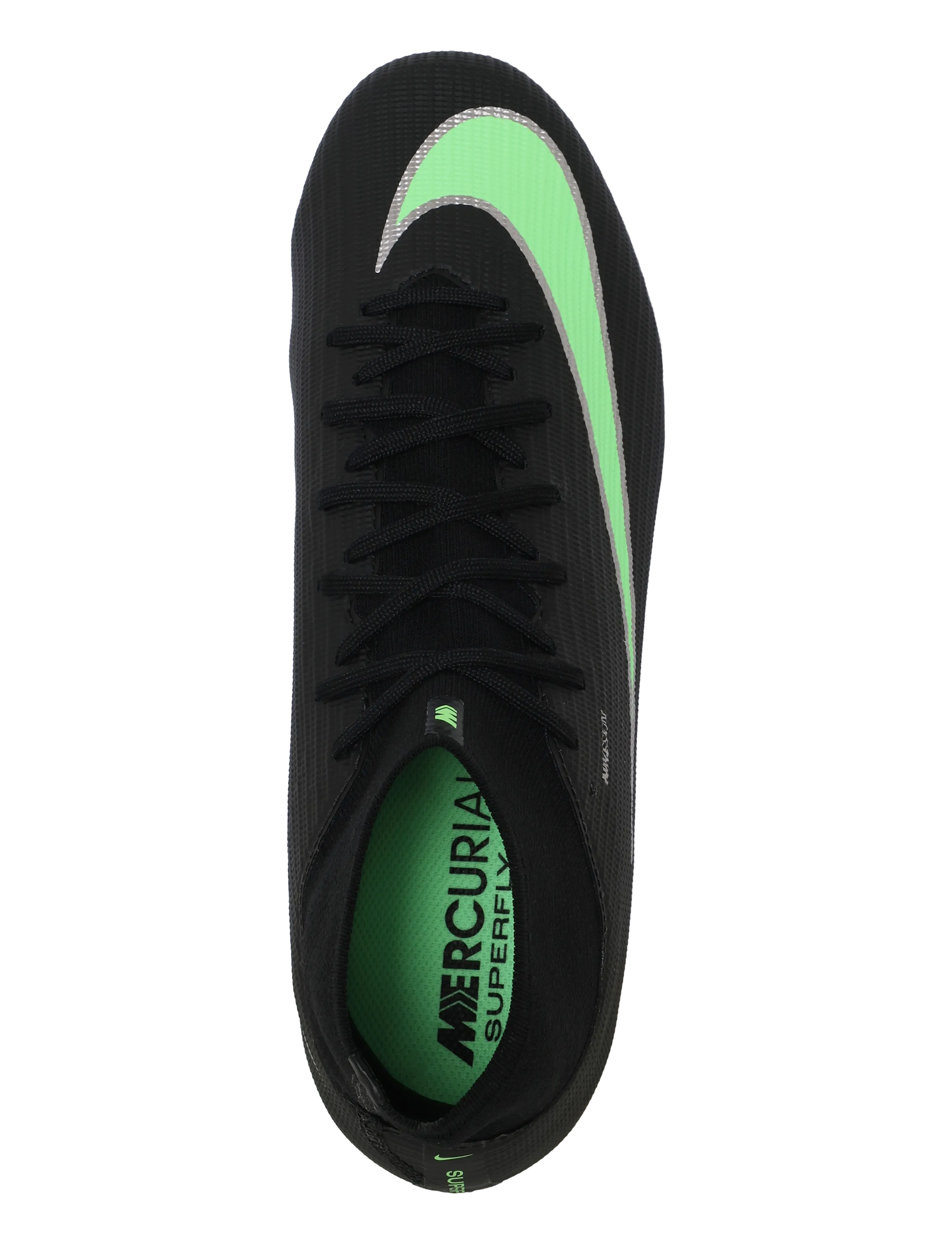 Nike - SUPERFLY 11 ACADEMY FG/MG - football boots - black/illusion green-black - 3