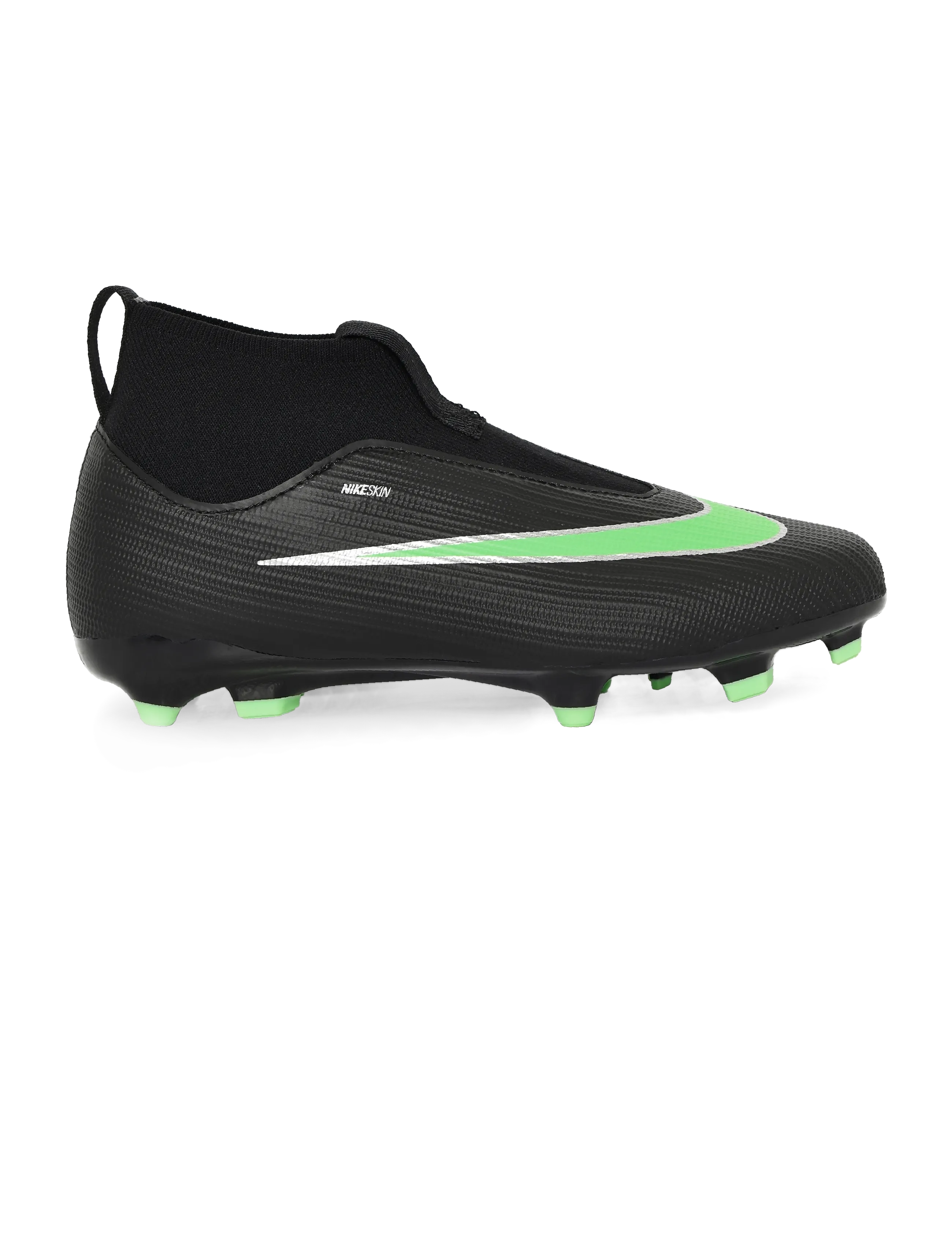 Nike - JR SUPERFLY 11 ACADEMY FGMG - black/illusion green-black - 2