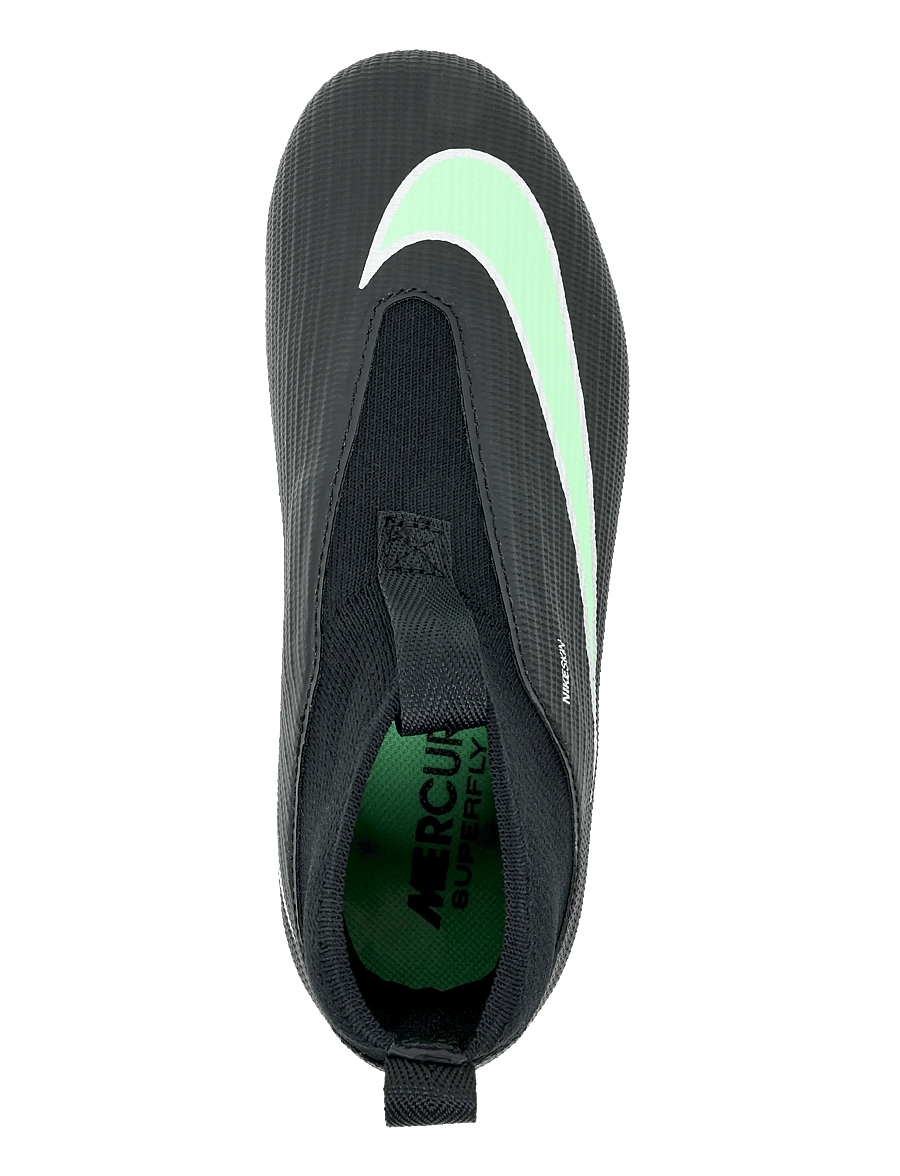 Nike - JR SUPERFLY 11 ACADEMY FGMG - fodboldstøvler - black/illusion green-black - 3