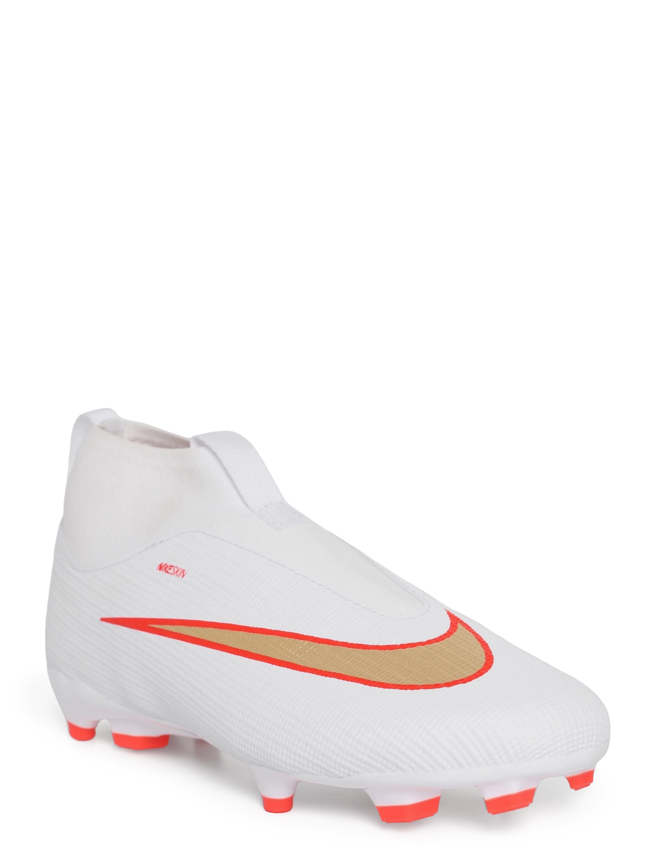 Nike - JR SUPERFLY 11 ACADEMY FGMG - fußballstiefel - white/blur-bright crimson - 1