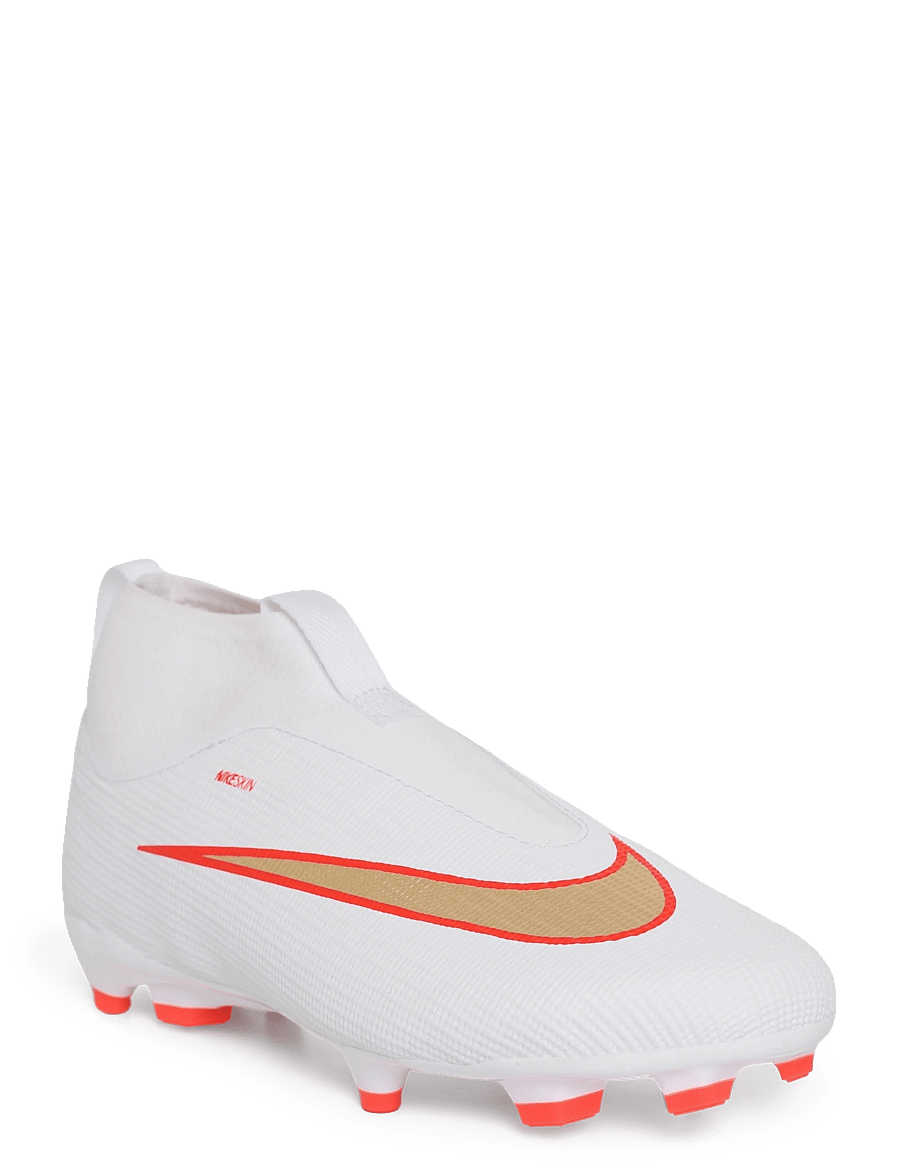Nike - JR SUPERFLY 11 ACADEMY FGMG - fußballstiefel - white/blur-bright crimson - 1