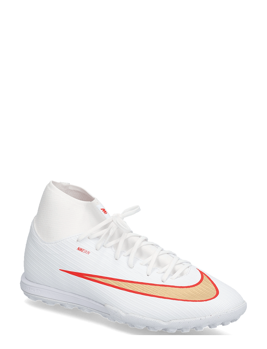 Nike - SUPERFLY 11 ACADEMY TF - fußballstiefel - white/blur-bright crimson - 0