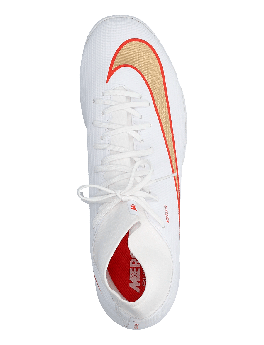 Nike - SUPERFLY 11 ACADEMY TF - fußballstiefel - white/blur-bright crimson - 3