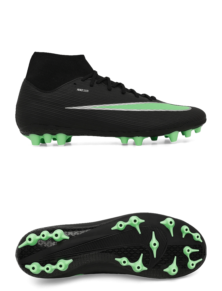 Nike - SUPERFLY 11 ACADEMY AG - football boots - black/illusion green-black - 0
