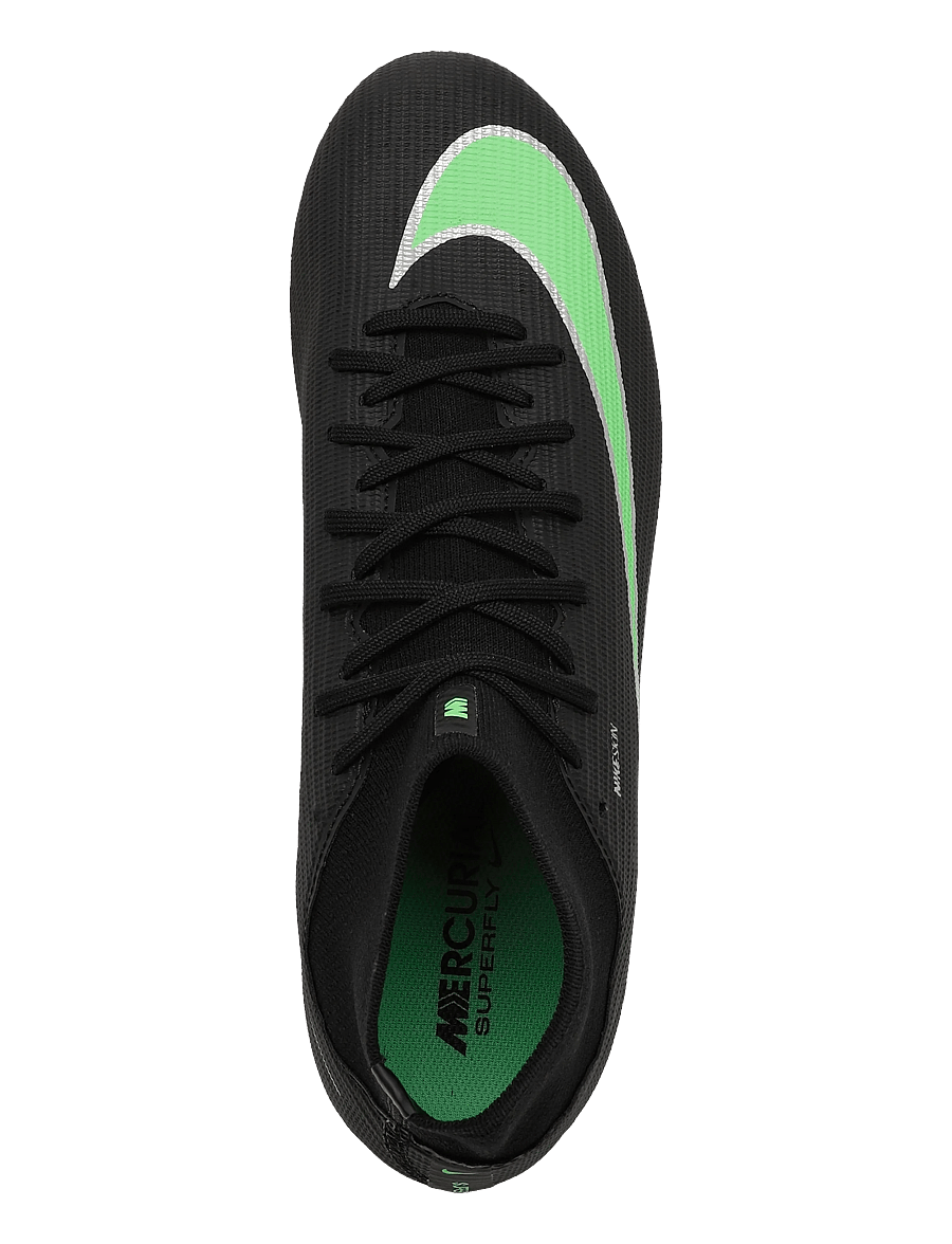 Nike - SUPERFLY 11 ACADEMY AG - football boots - black/illusion green-black - 3