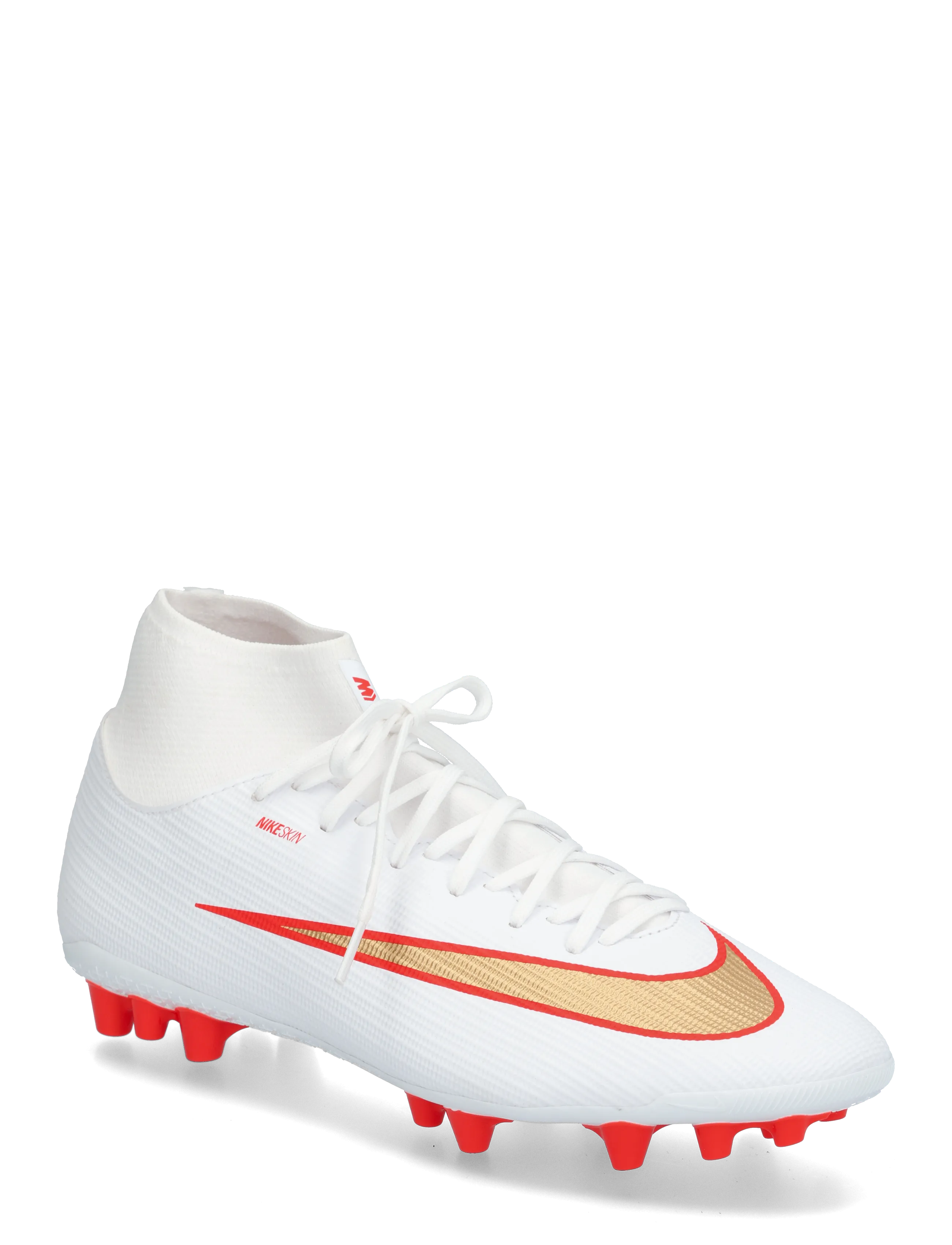 Nike SUPERFLY 11 ACADEMY AG - Vis alt - WHITE/BLUR-BRIGHT CRIMSON / white