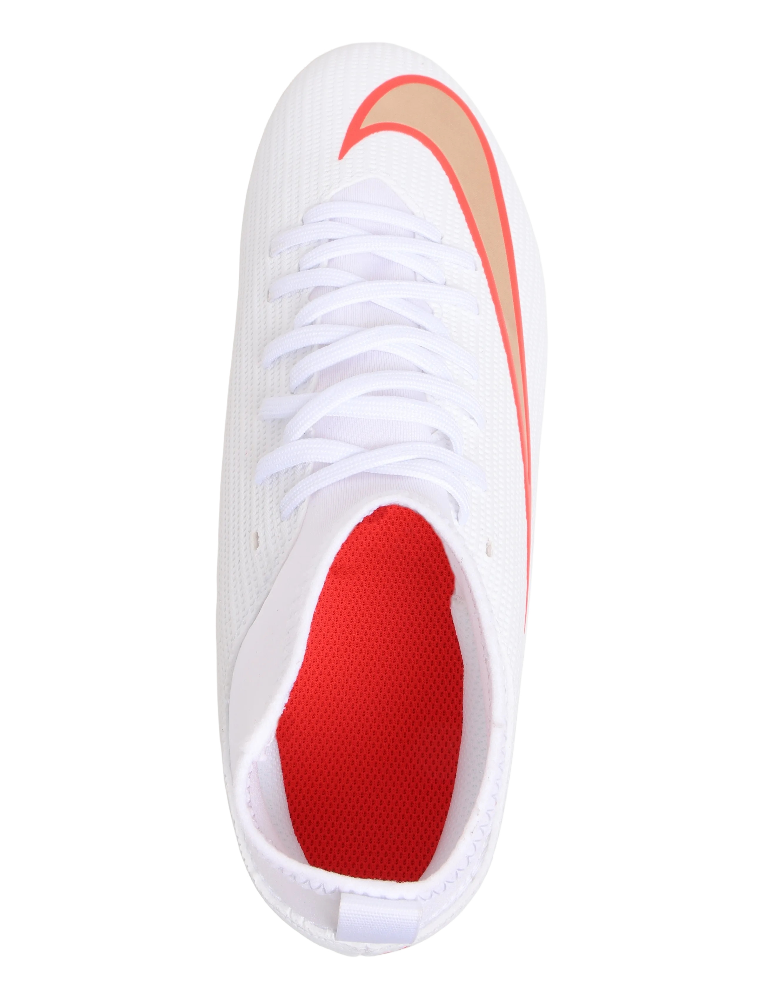 Nike - JR SUPERFLY 11 CLUB FG/MG - fodboldstøvler - white/blur-bright crimson - 3