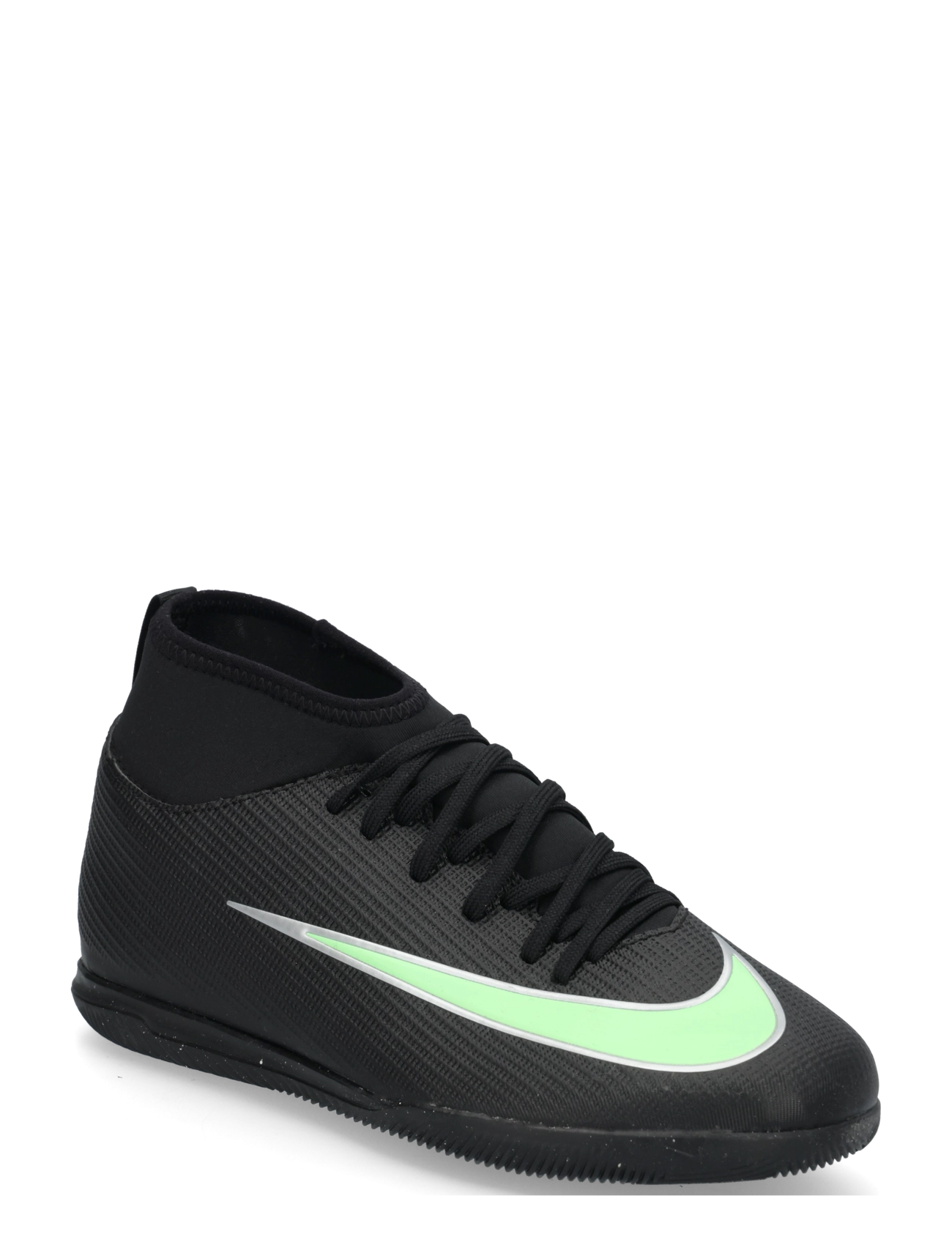 Nike JR SUPERFLY 11 CLUB IC - Neuheiten - BLACK/ILLUSION GREEN-BLACK / black