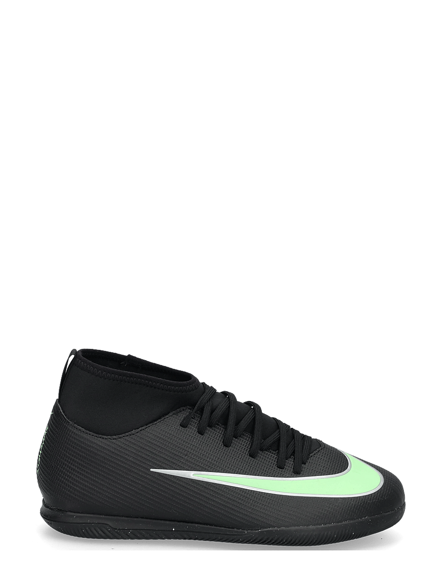 Nike - JR SUPERFLY 11 CLUB IC - fodboldstøvler - black/illusion green-black - 2