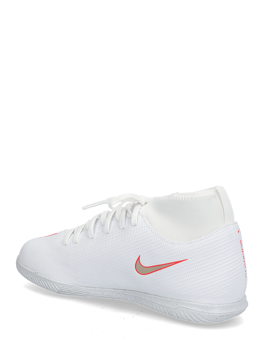 Nike - JR SUPERFLY 11 CLUB IC - fußballstiefel - white/blur-bright crimson - 1