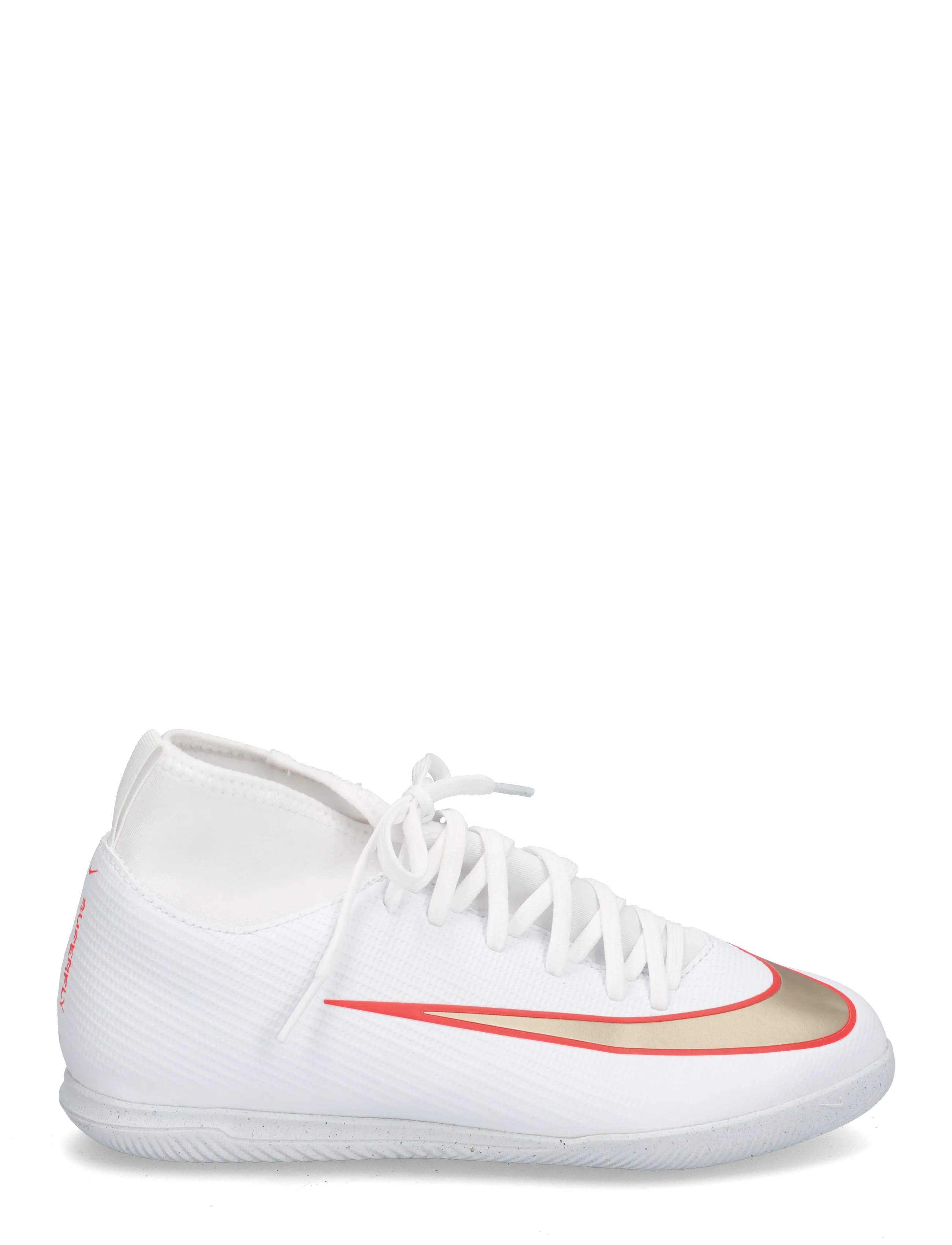 Nike - JR SUPERFLY 11 CLUB IC - fußballstiefel - white/blur-bright crimson - 2