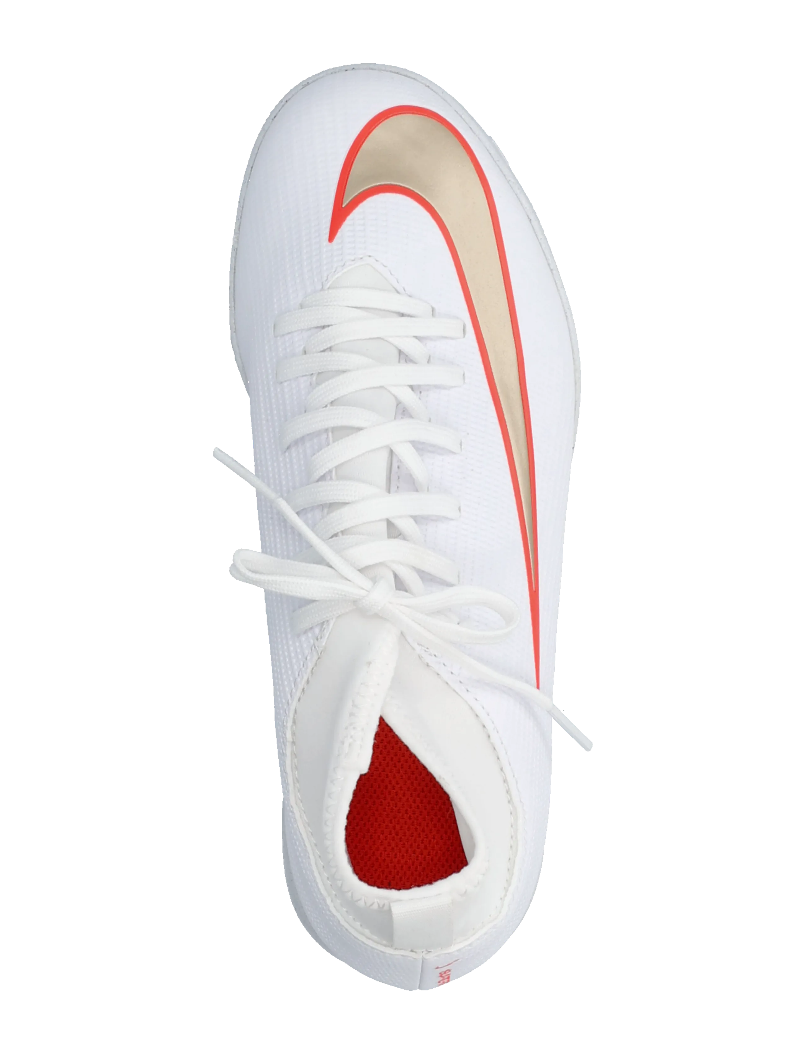 Nike - JR SUPERFLY 11 CLUB IC - fußballstiefel - white/blur-bright crimson - 3