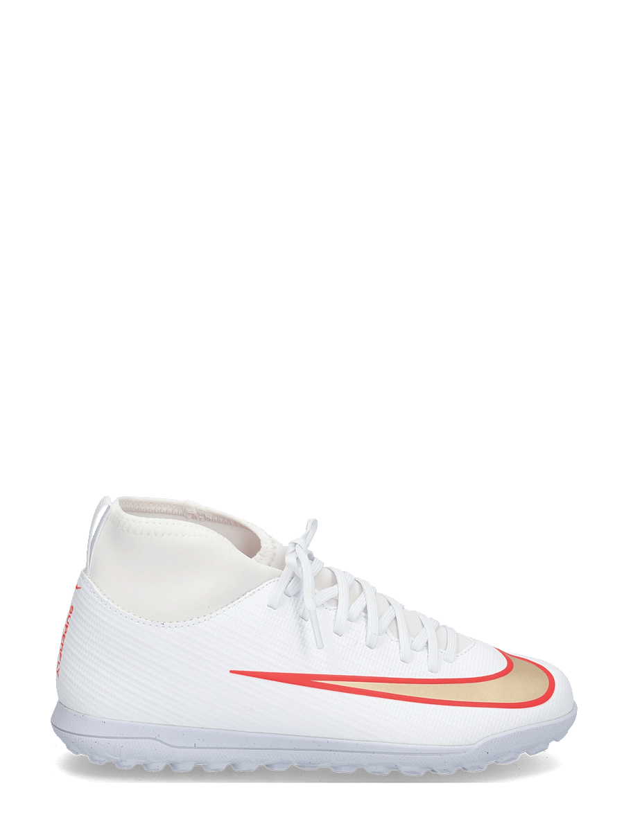 Nike - JR SUPERFLY 11 CLUB TF - fotbollsskor - white/blur-bright crimson - 2