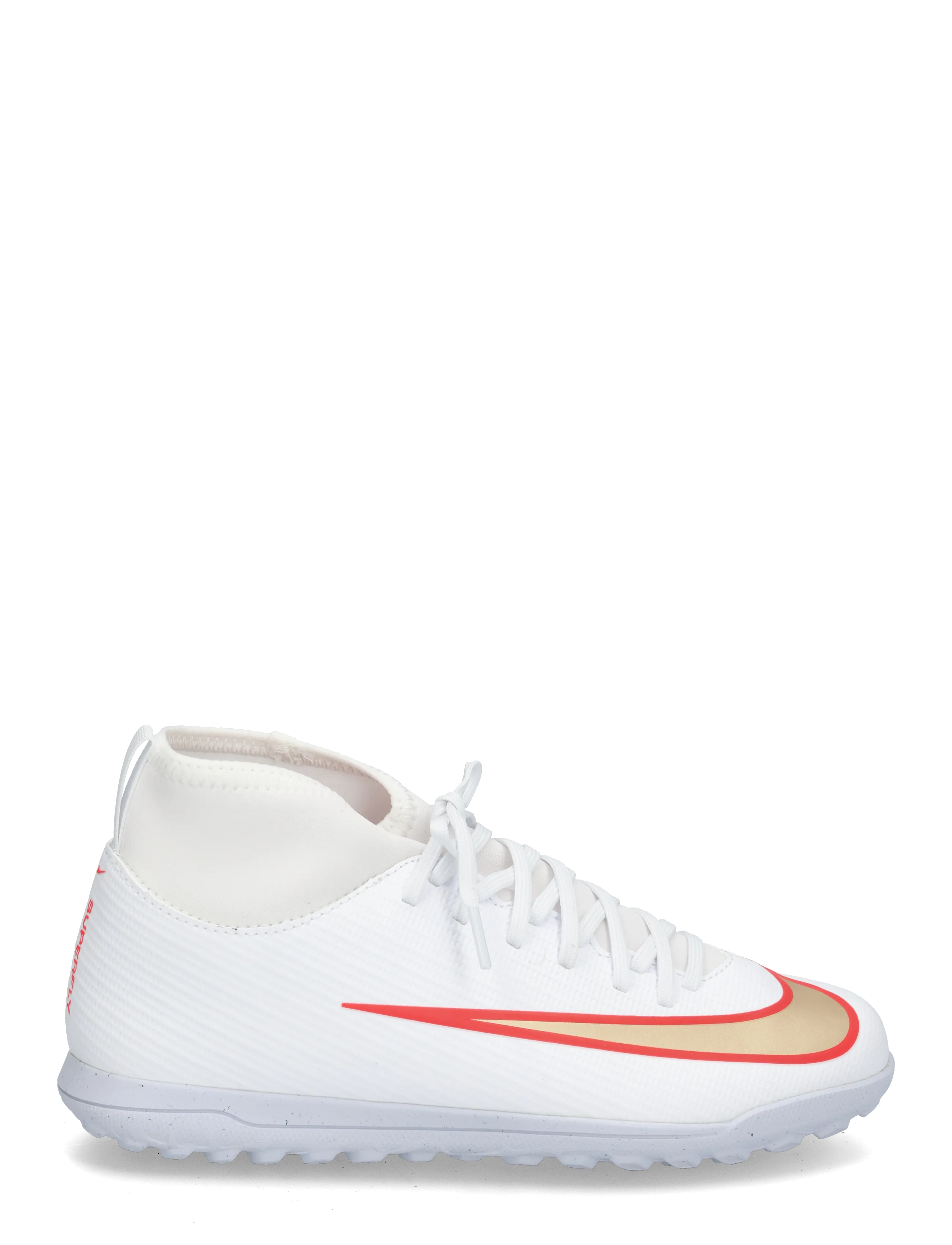 Nike - JR SUPERFLY 11 CLUB TF - fußballstiefel - white/blur-bright crimson - 2
