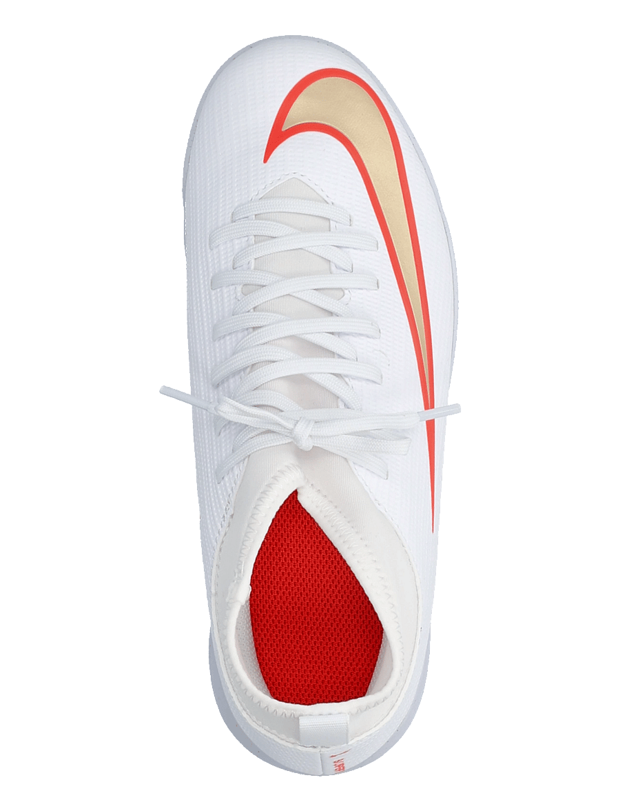 Nike - JR SUPERFLY 11 CLUB TF - fotbollsskor - white/blur-bright crimson - 3