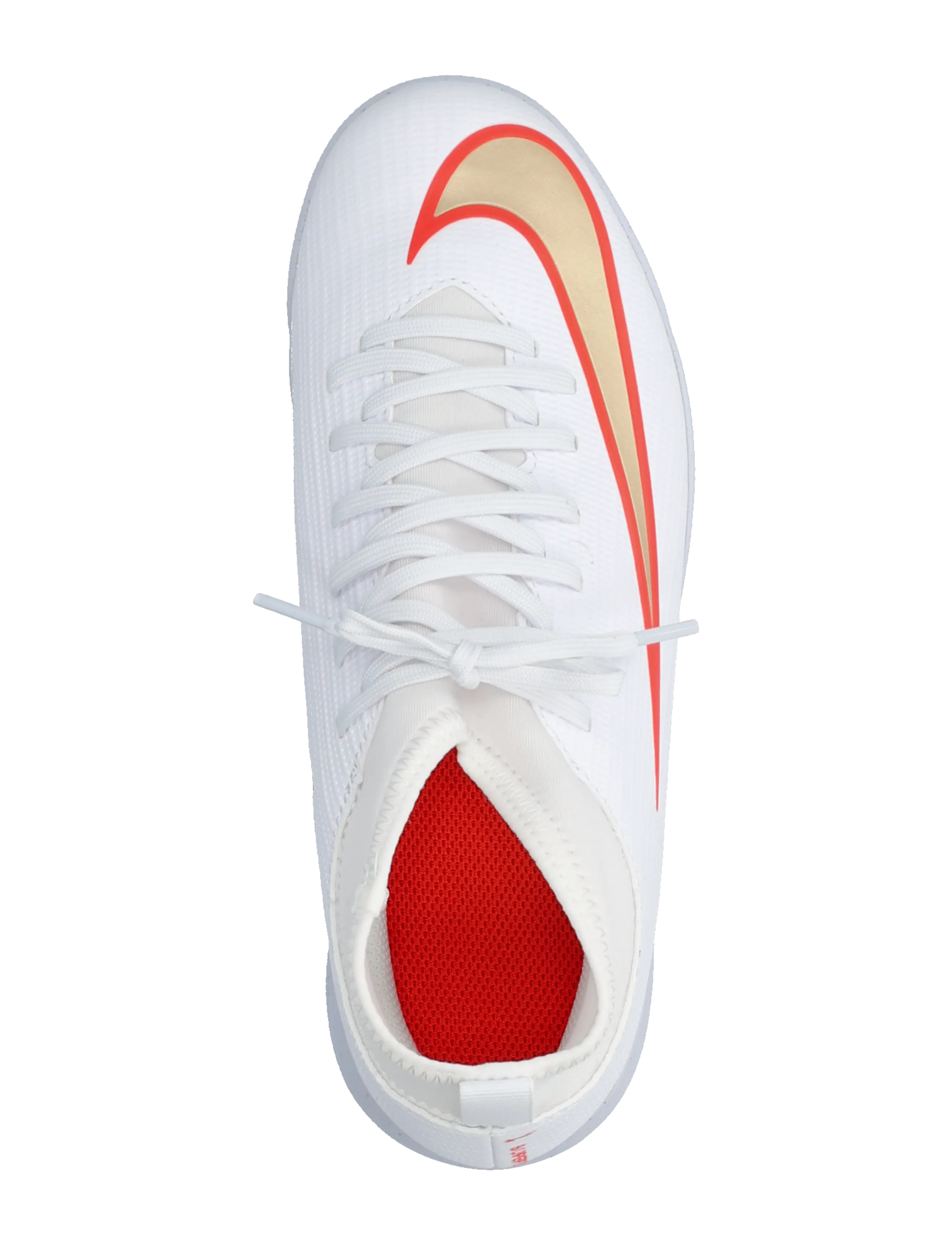 Nike - JR SUPERFLY 11 CLUB TF - fußballstiefel - white/blur-bright crimson - 3