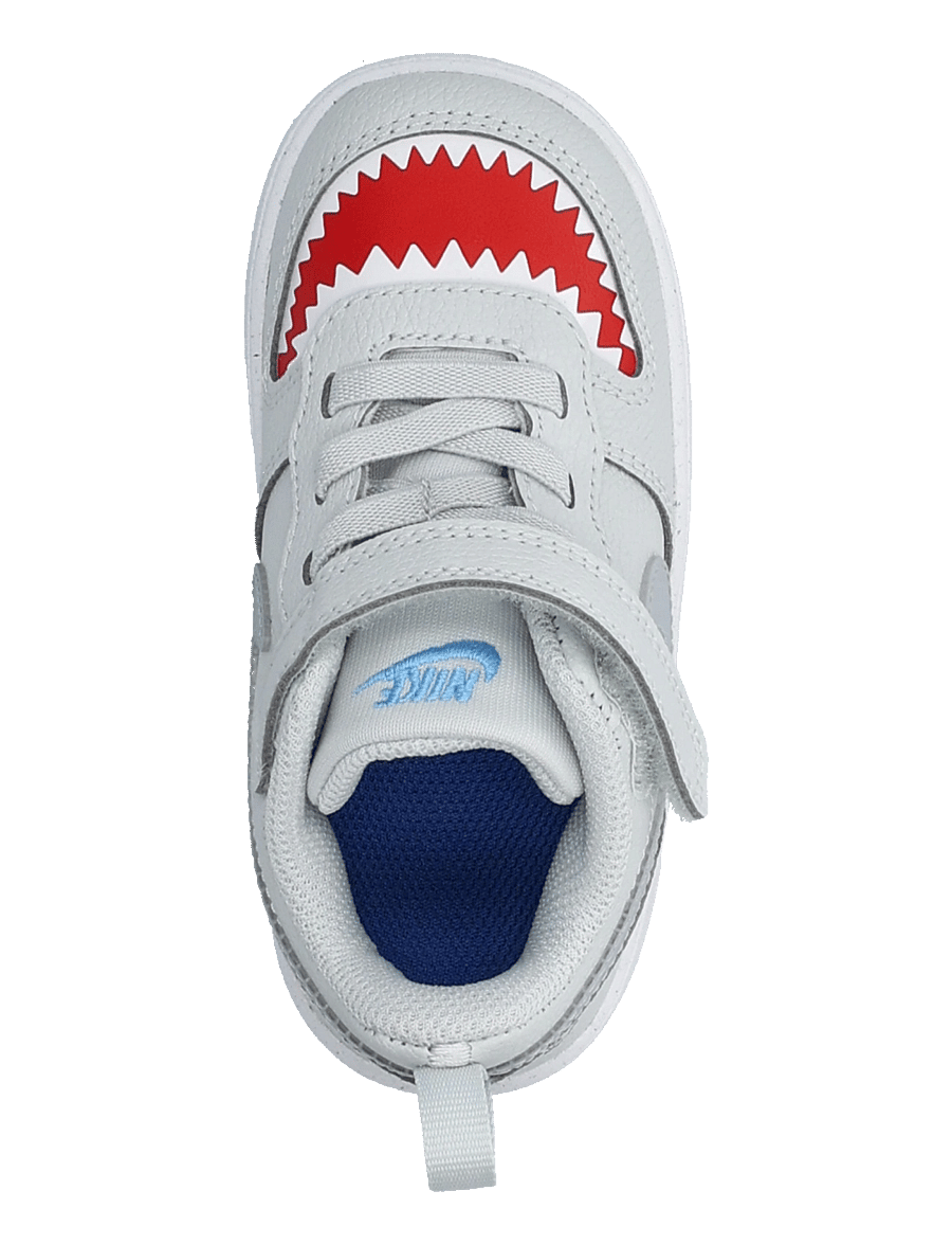 Nike - COURT BOROUGH LOW LILS (TDE) - niedriger schnitt - pure platinum/wolf grey-univer - 3