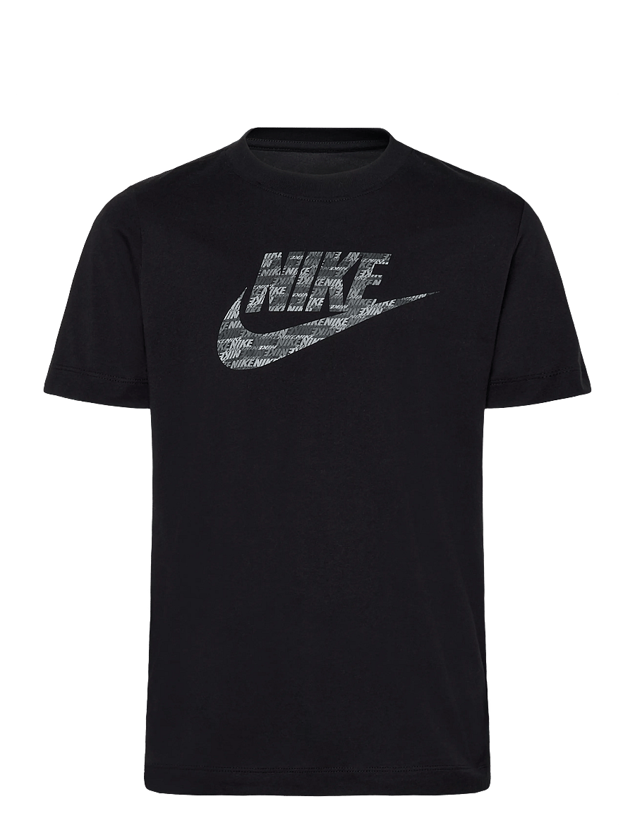 Nike - K NSW TEE CLUB AOP FILL - black - 0
