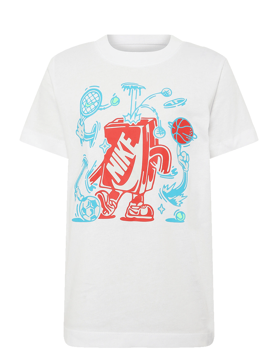Nike - K NSW TEE BOXY MLT SPT - sportoberteile - white - 0