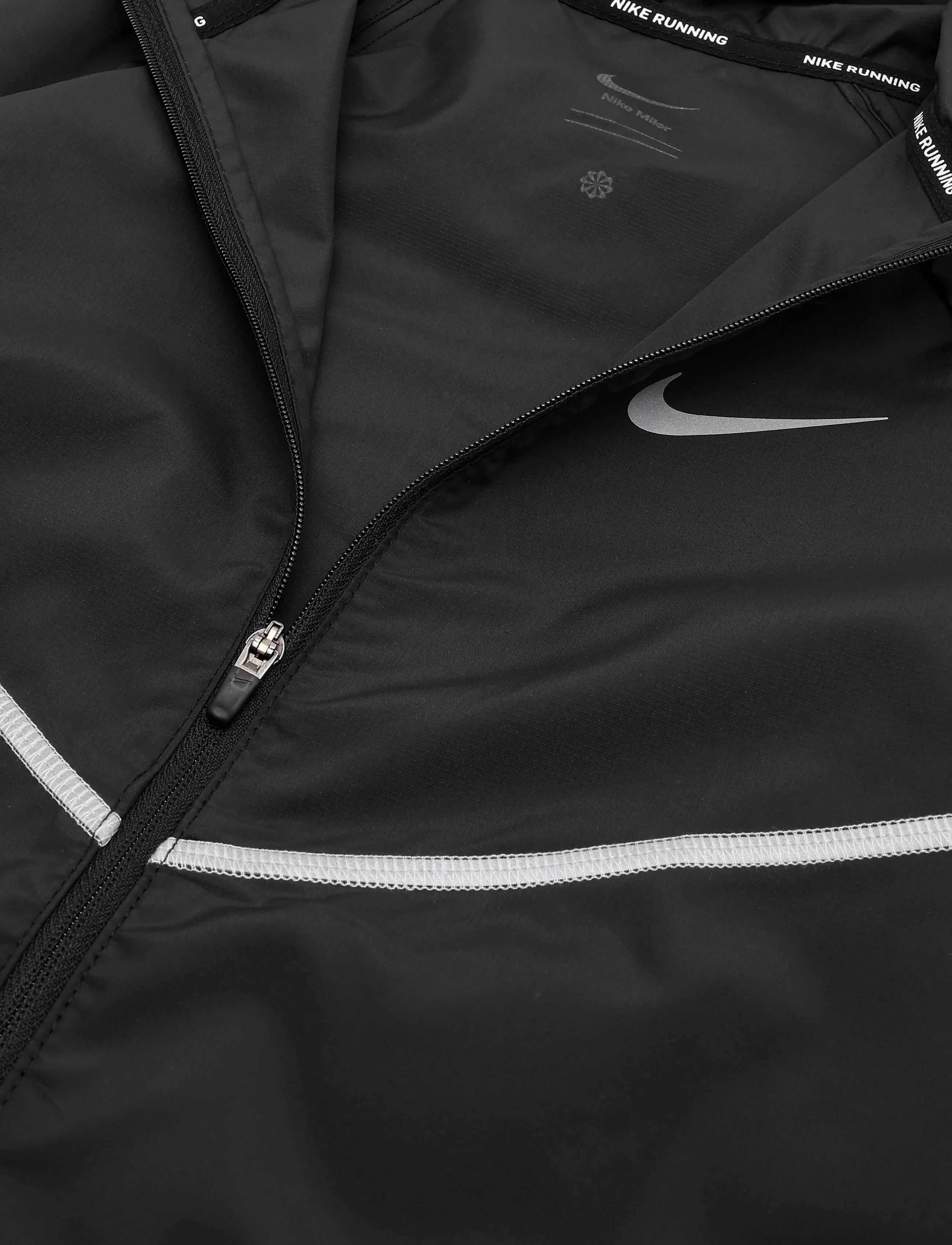 Nike - K NK REPEL MILER JACKET - black/reflective silv - 2