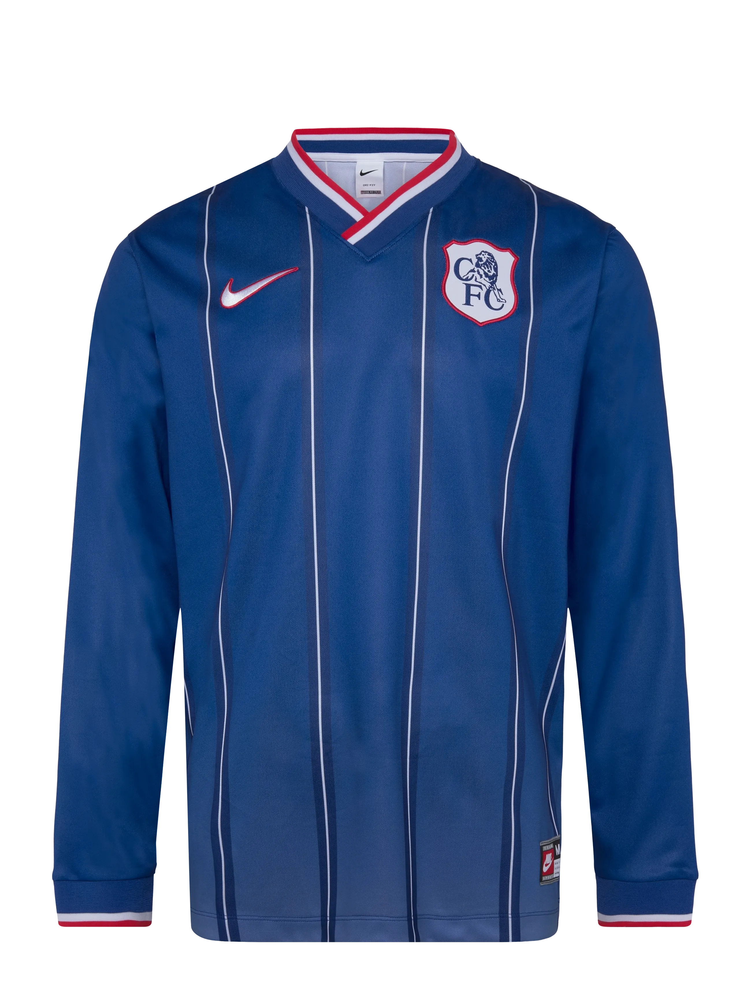 Nike Chelsea F.C. Energy Third Dri-FIT Football Long-Sleeve Shirt - Vis alt - RUSH BLUE/GLOBAL RED/WHITE / blue