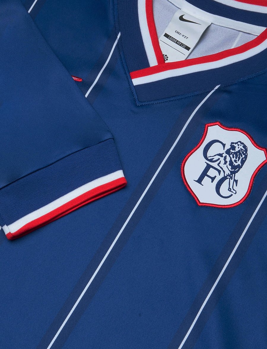 Nike - Chelsea F.C. Energy Third Dri-FIT Football Long-Sleeve Shirt - fodboldtrøjer - rush blue/global red/white - 2