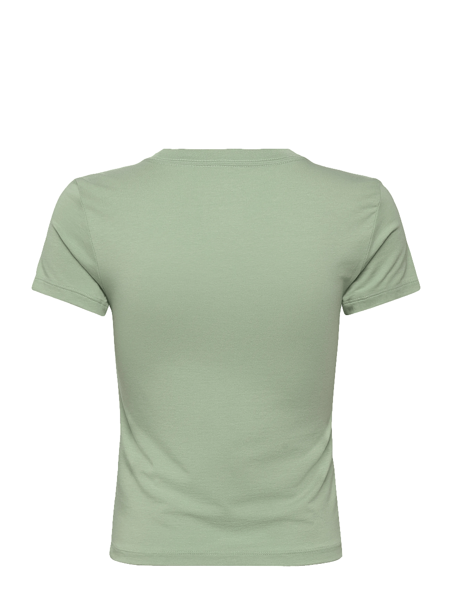 Nike - W NK SS TEE HRTG CRT MOD - alussärgid ja t-särgid - steam/barely green - 1