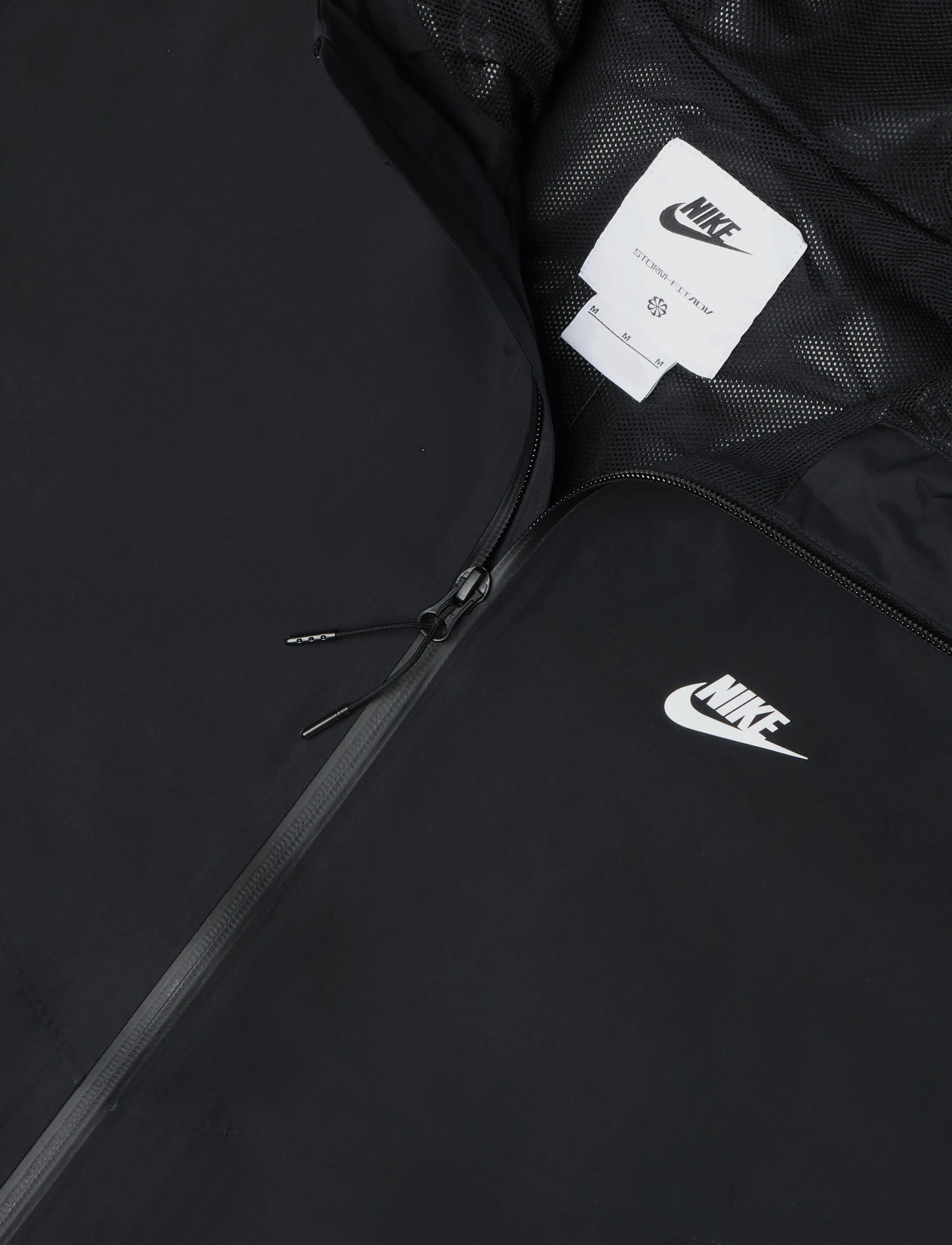 Nike - Nike Windrunner Rain Jacket - regnjakker - black/black/white - 2