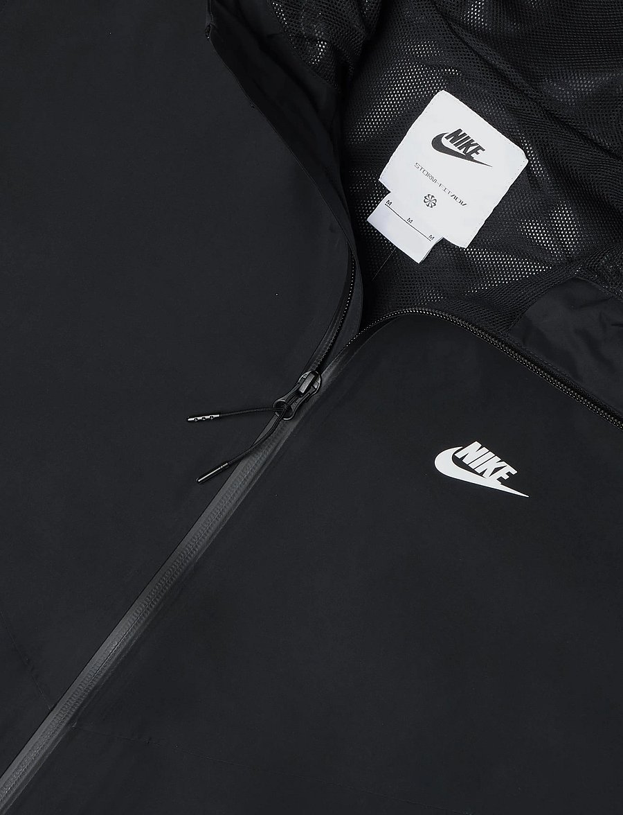 Nike - Nike Windrunner Rain Jacket - regnjakker - black/black/white - 2