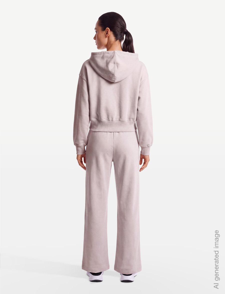 Nike - Nike Phoenix Fleece Hoodie - sweatshirts - platinum violet - 4