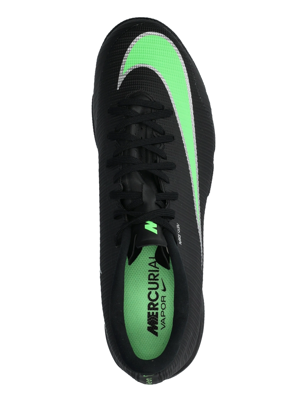 Nike - VAPOR 17 ACADEMY TF - laufschuhe - black/illusion green-black - 3