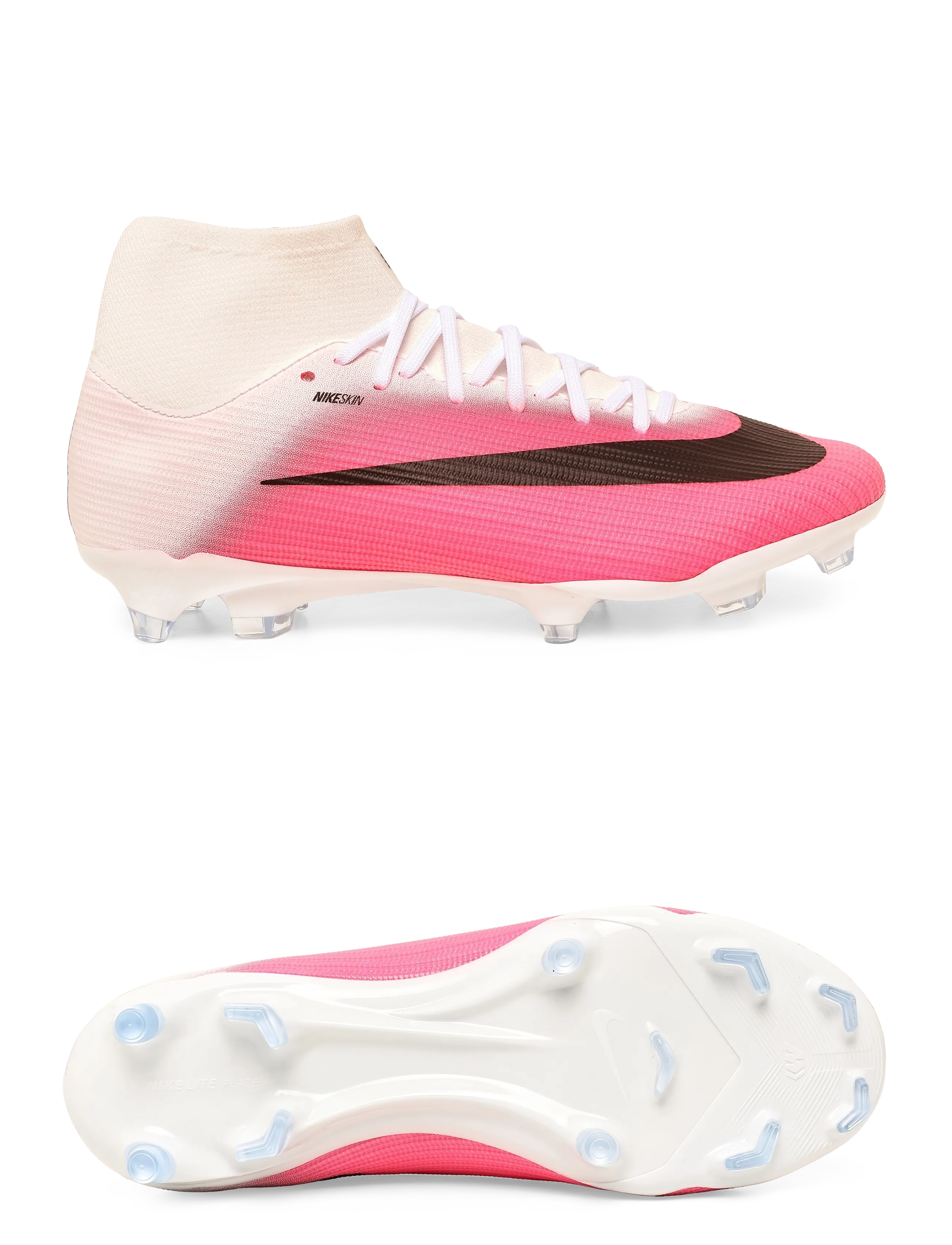 Nike SUPERFLY 11 ACADEMY FG/MG T - Sport shoes - MULTI-COLOR/BLACK / pink/rose