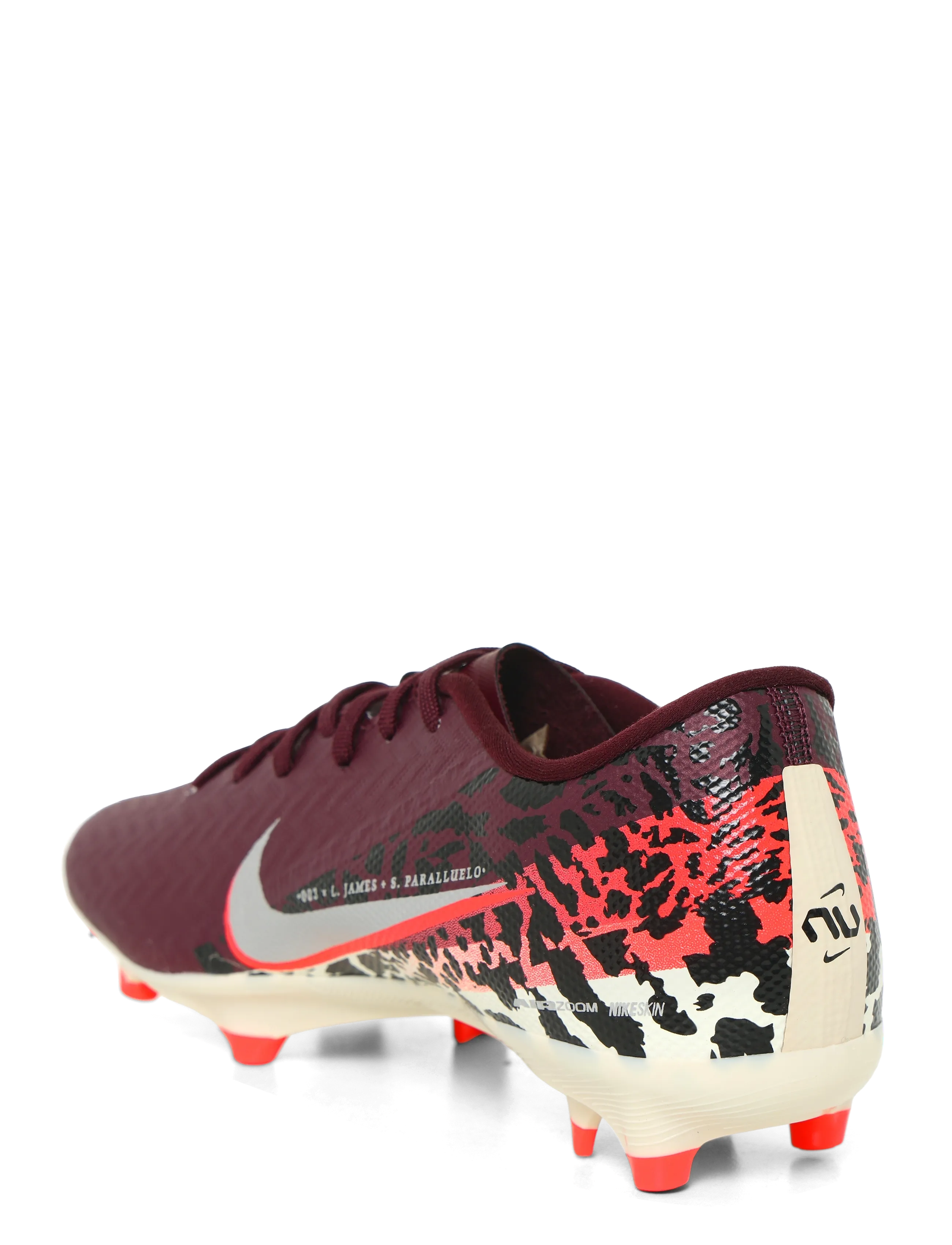 Nike - Nike Air Zoom Mercurial Vapor 16 Academy FG/MG - fodboldstøvler - burgundy crush/metallic silver - 1