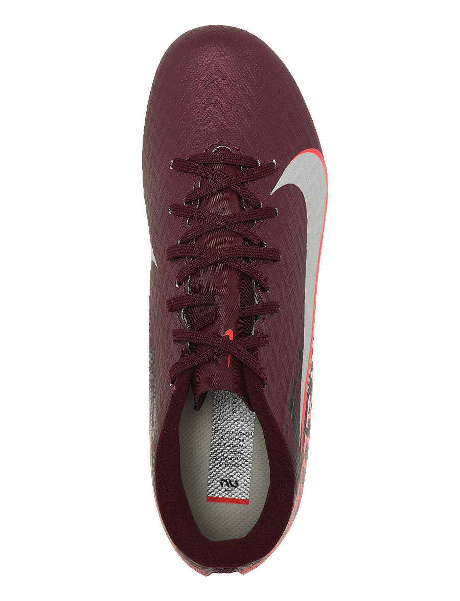 Nike - Nike Air Zoom Mercurial Vapor 16 Academy FG/MG - fodboldstøvler - burgundy crush/metallic silver - 3