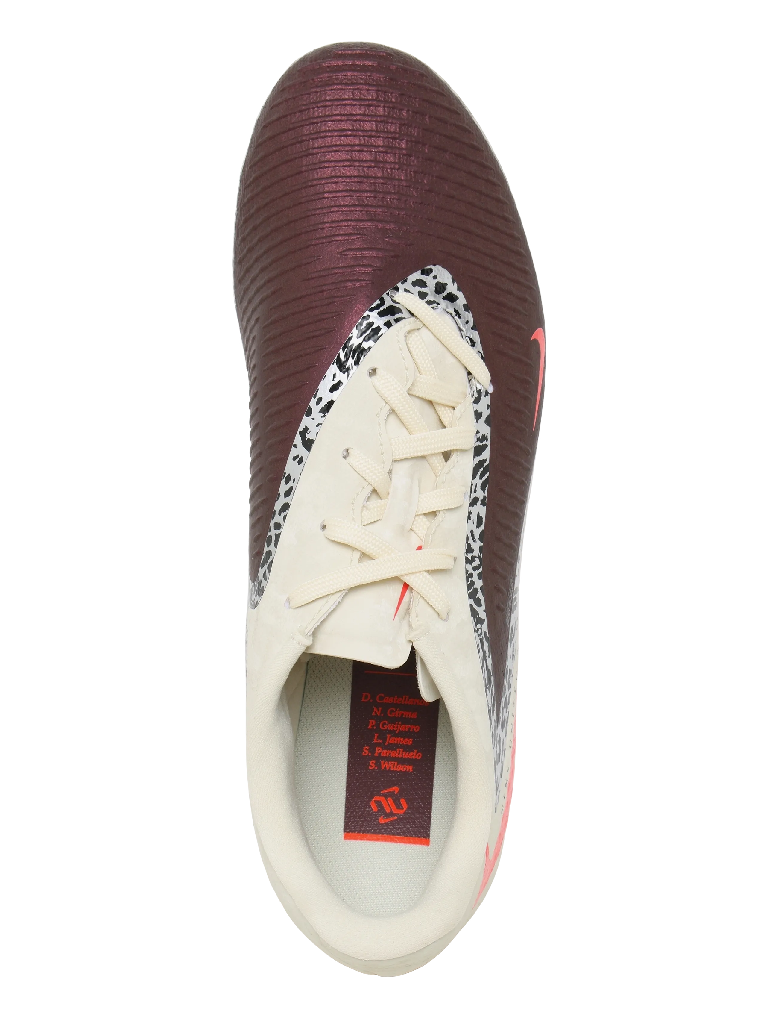 Nike - PHANTOM 6 LOW ACAD FG/MG NU3 - burgundy crush/university red- - 3