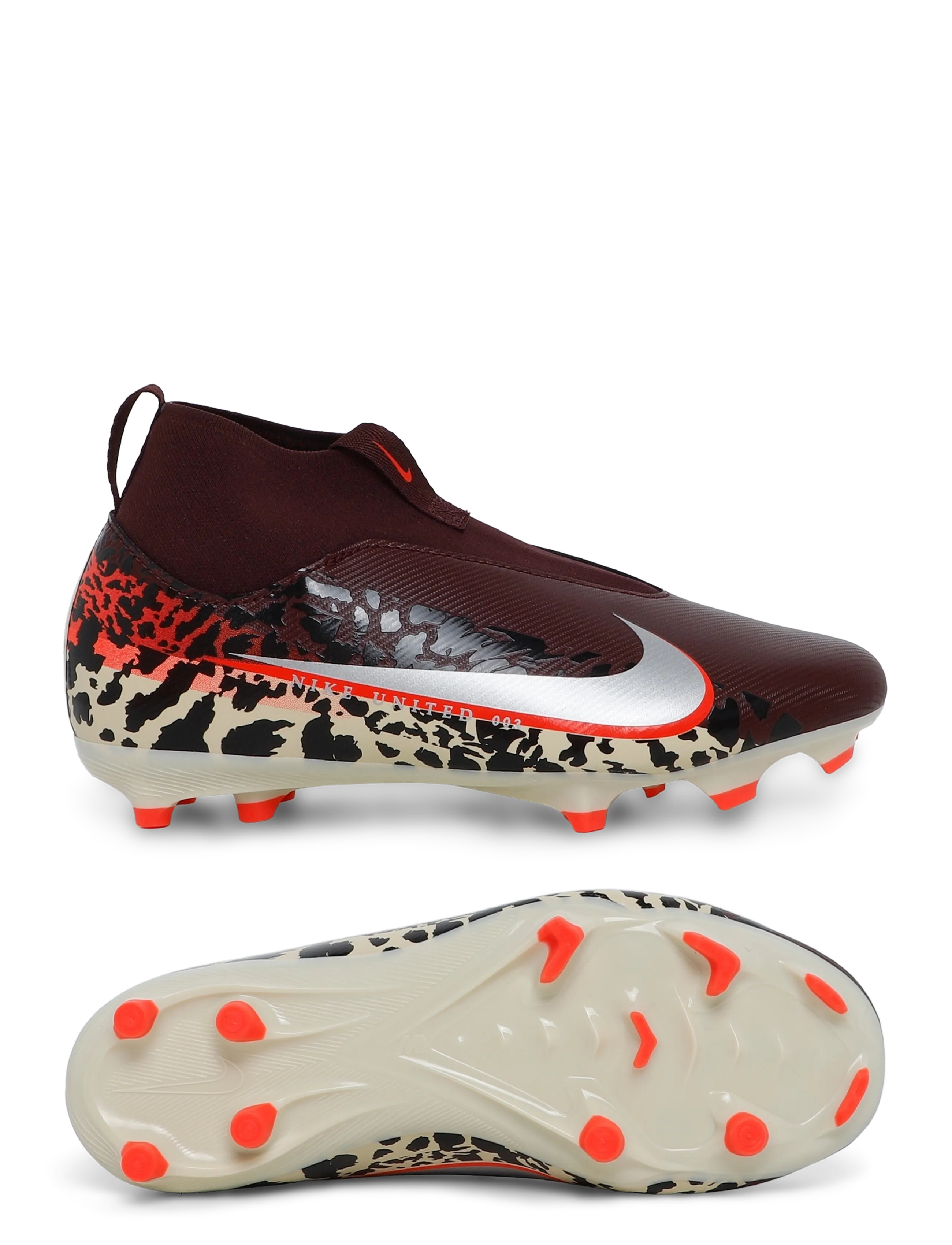 Nike Jr Zm Superfly 10 Acd Fgmg Nu3, 4.5 Y, Sports Schuhe, Burgunderrot - Football Boots, Kinder