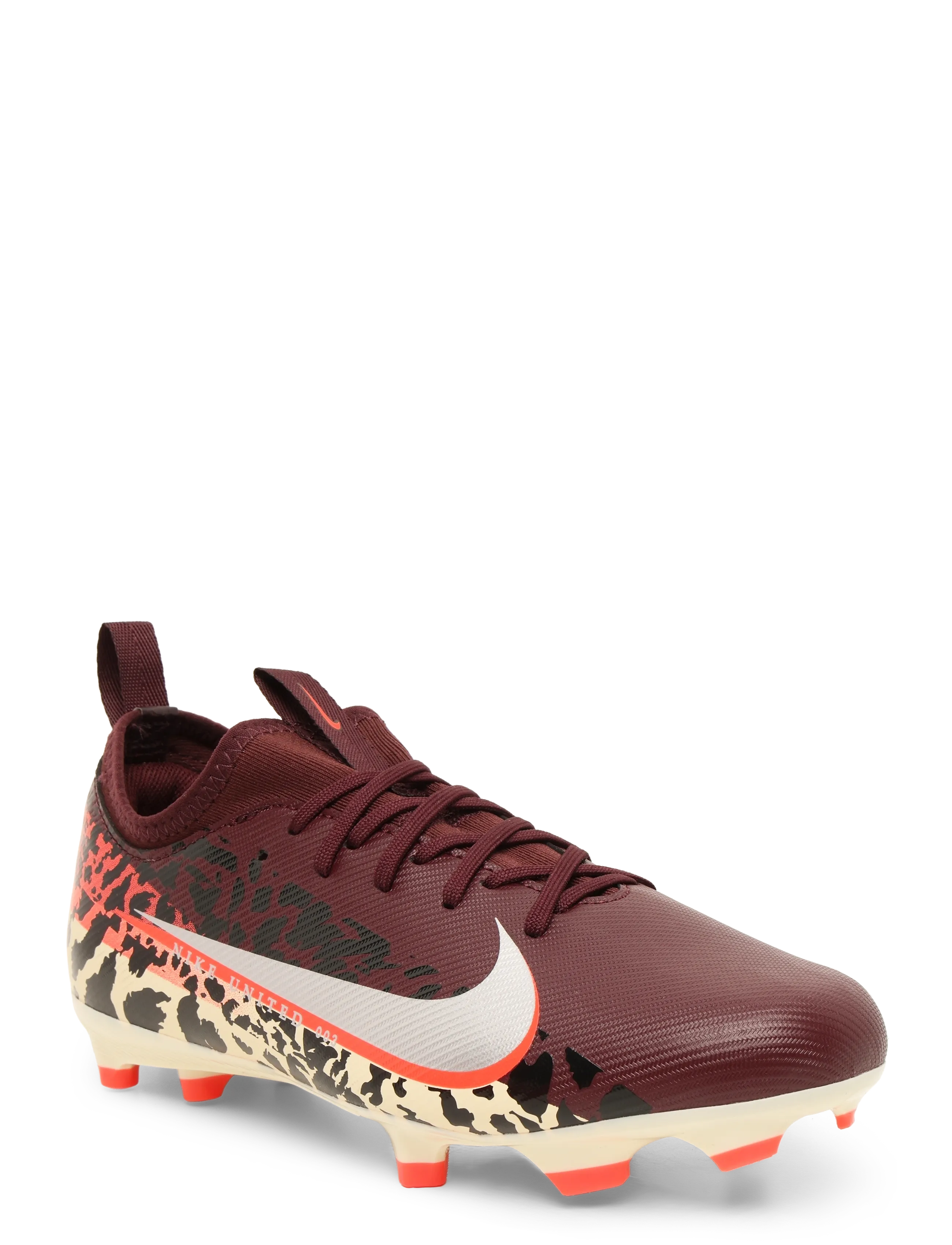 Nike - JR ZM VAPOR 16 ACAD FG/MG NU3 - jalgpalli puutsad - burgundy crush/metallic silver - 1