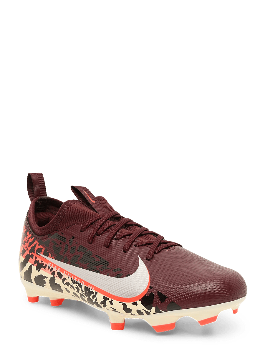 Nike - JR ZM VAPOR 16 ACAD FG/MG NU3 - jalgpalli puutsad - burgundy crush/metallic silver - 1