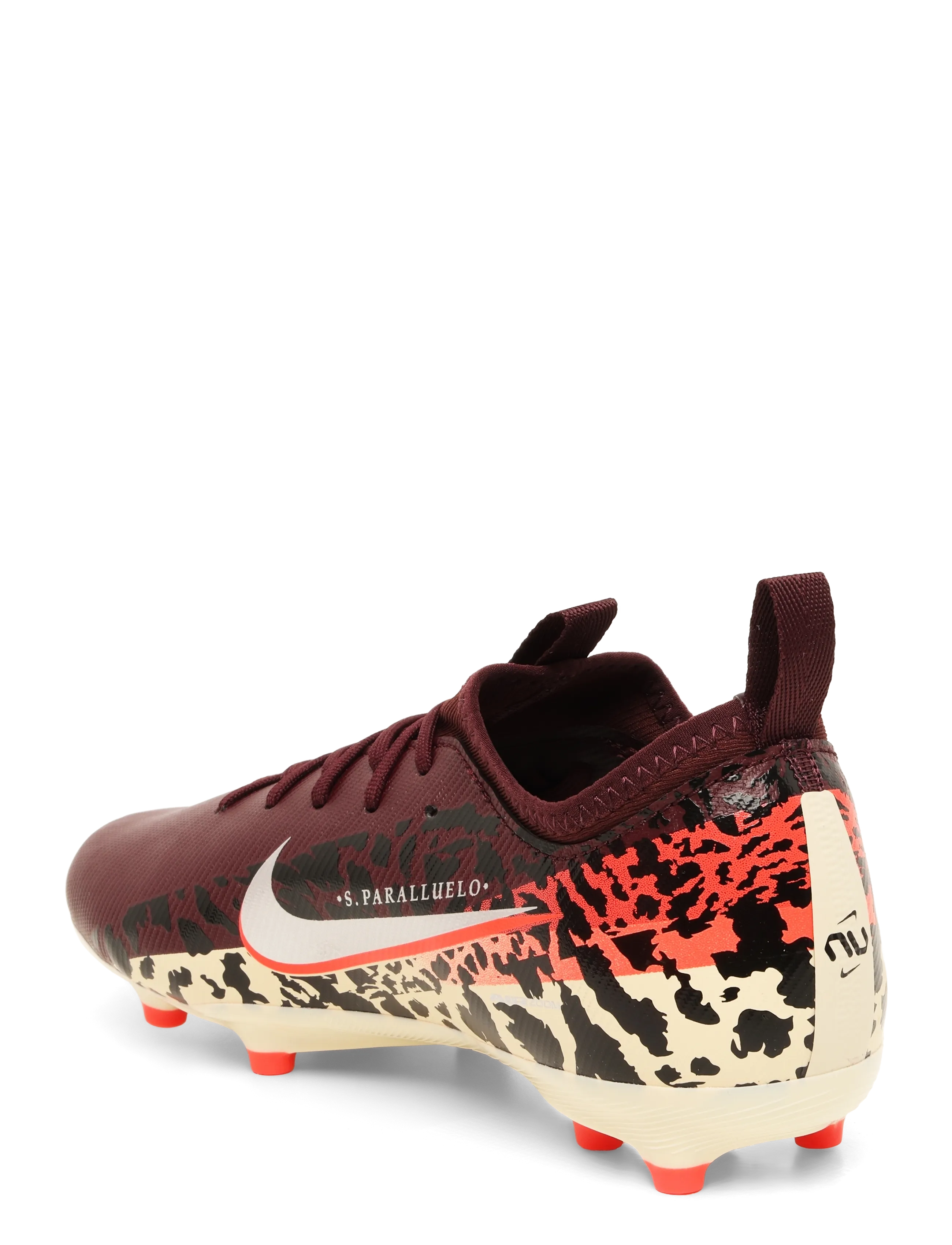 Nike - JR ZM VAPOR 16 ACAD FG/MG NU3 - jalgpalli puutsad - burgundy crush/metallic silver - 2