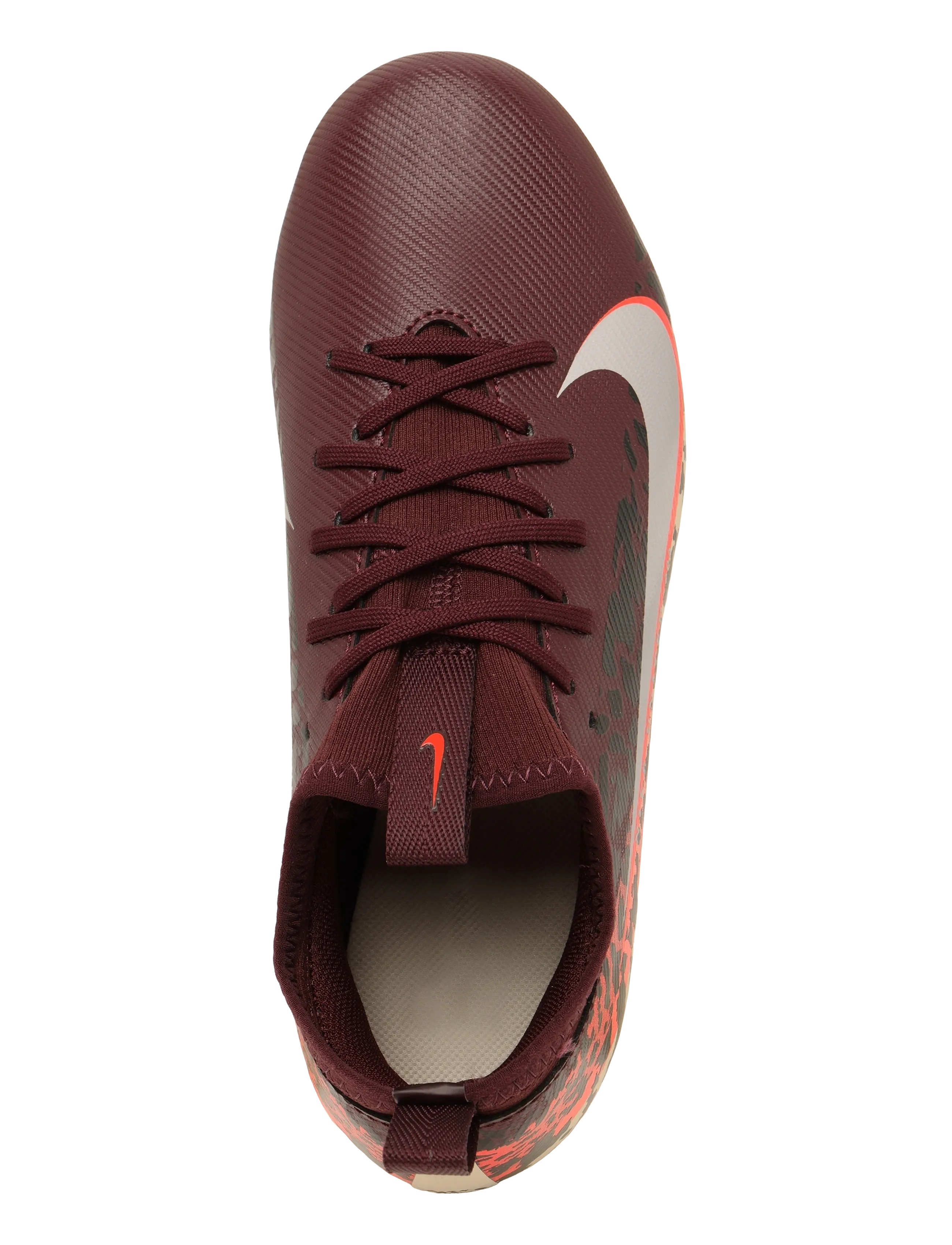 Nike - JR ZM VAPOR 16 ACAD FG/MG NU3 - jalgpalli puutsad - burgundy crush/metallic silver - 3